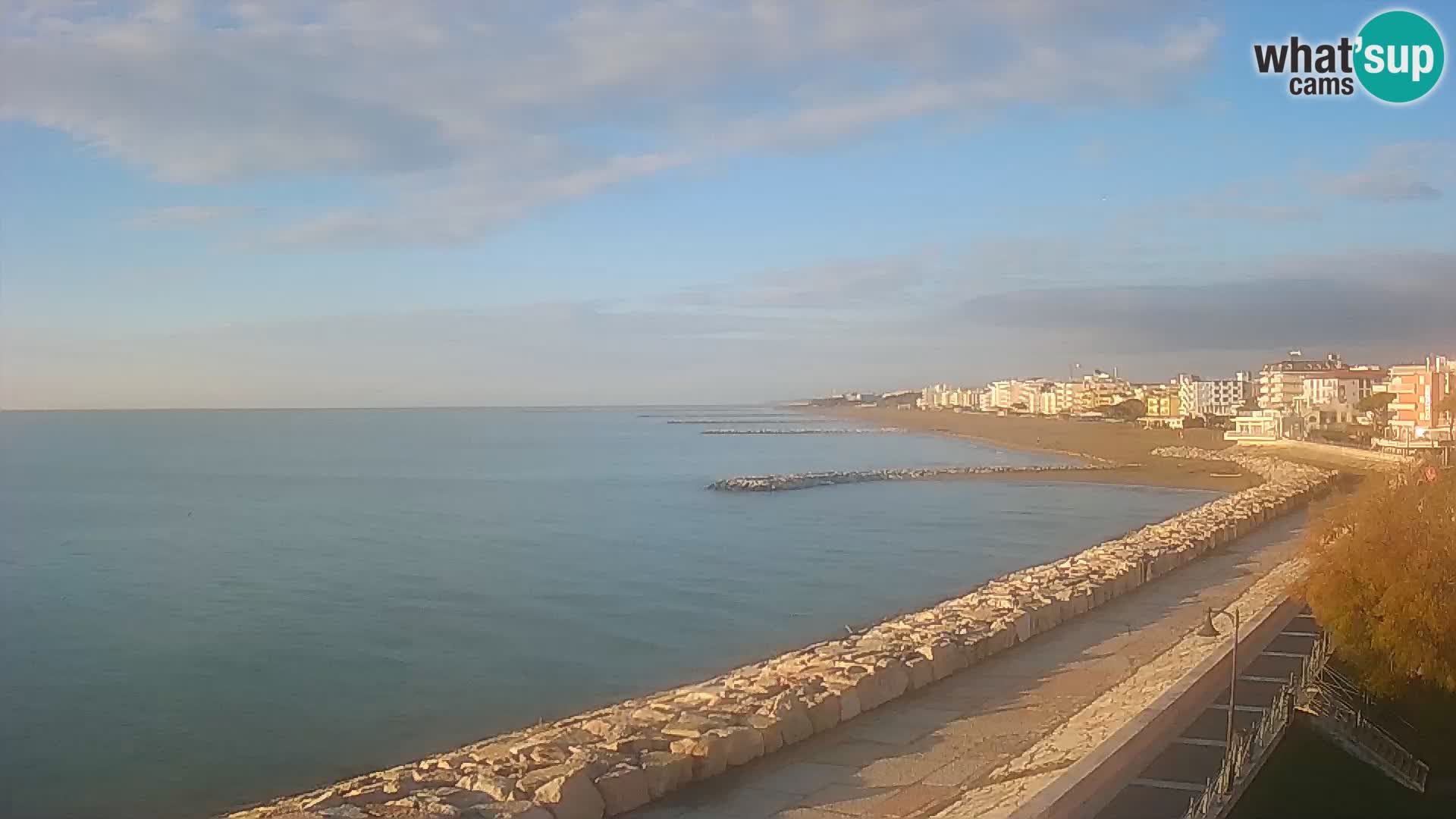 Webcam Caorle Ponente – panorama dall’ASS. Marinai di Caorle