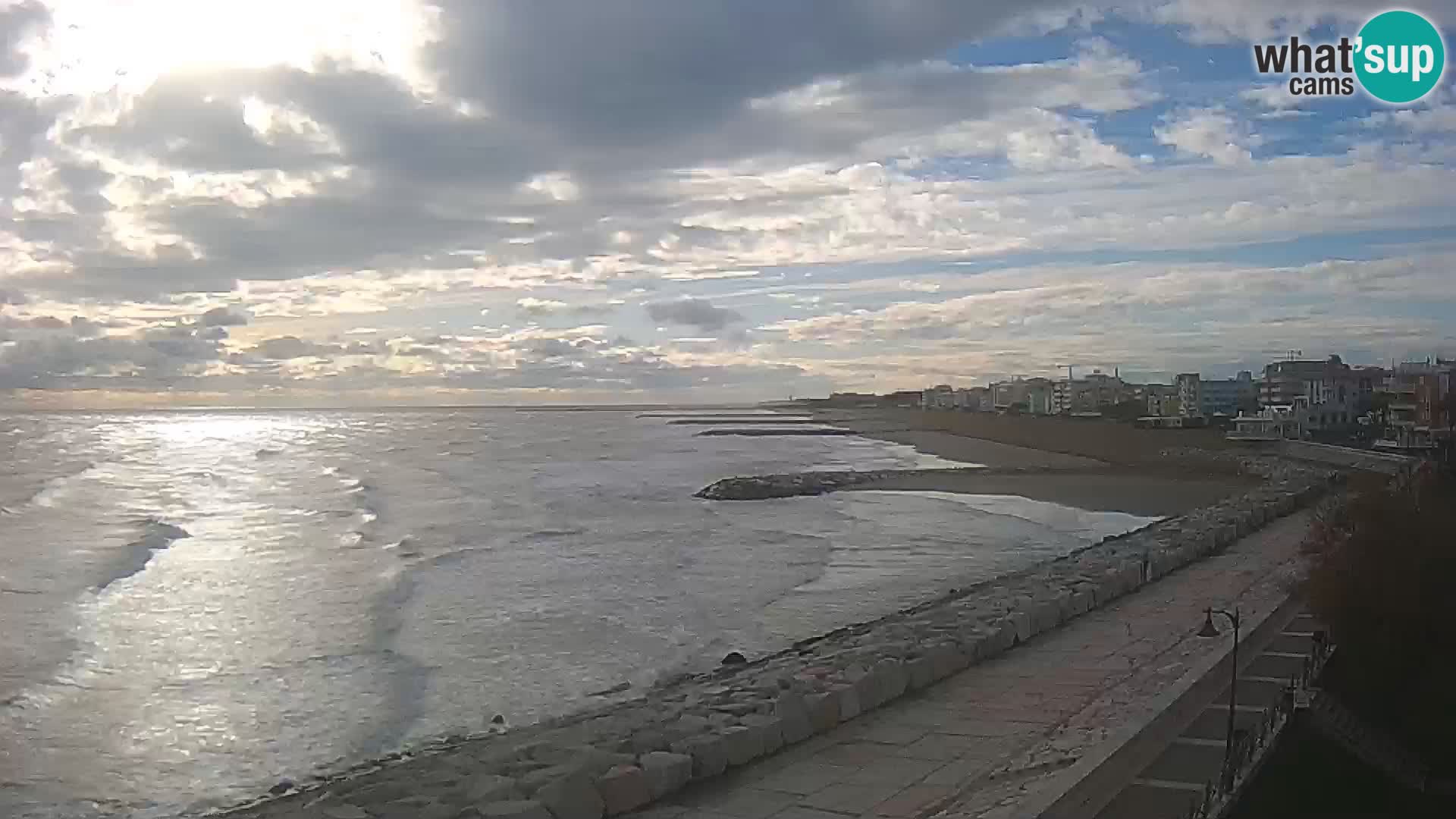Webcam Caorle Ponente – View from Marinai di Caorle