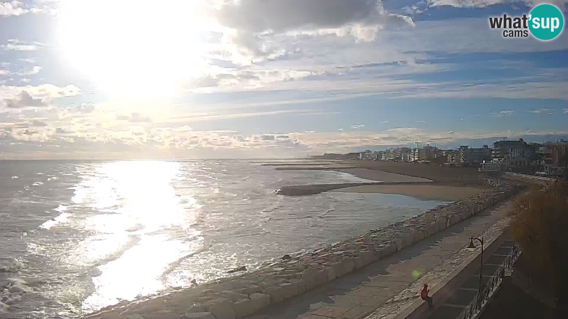 Webcam Caorle Ponente – Vista desde Marinai di Caorle