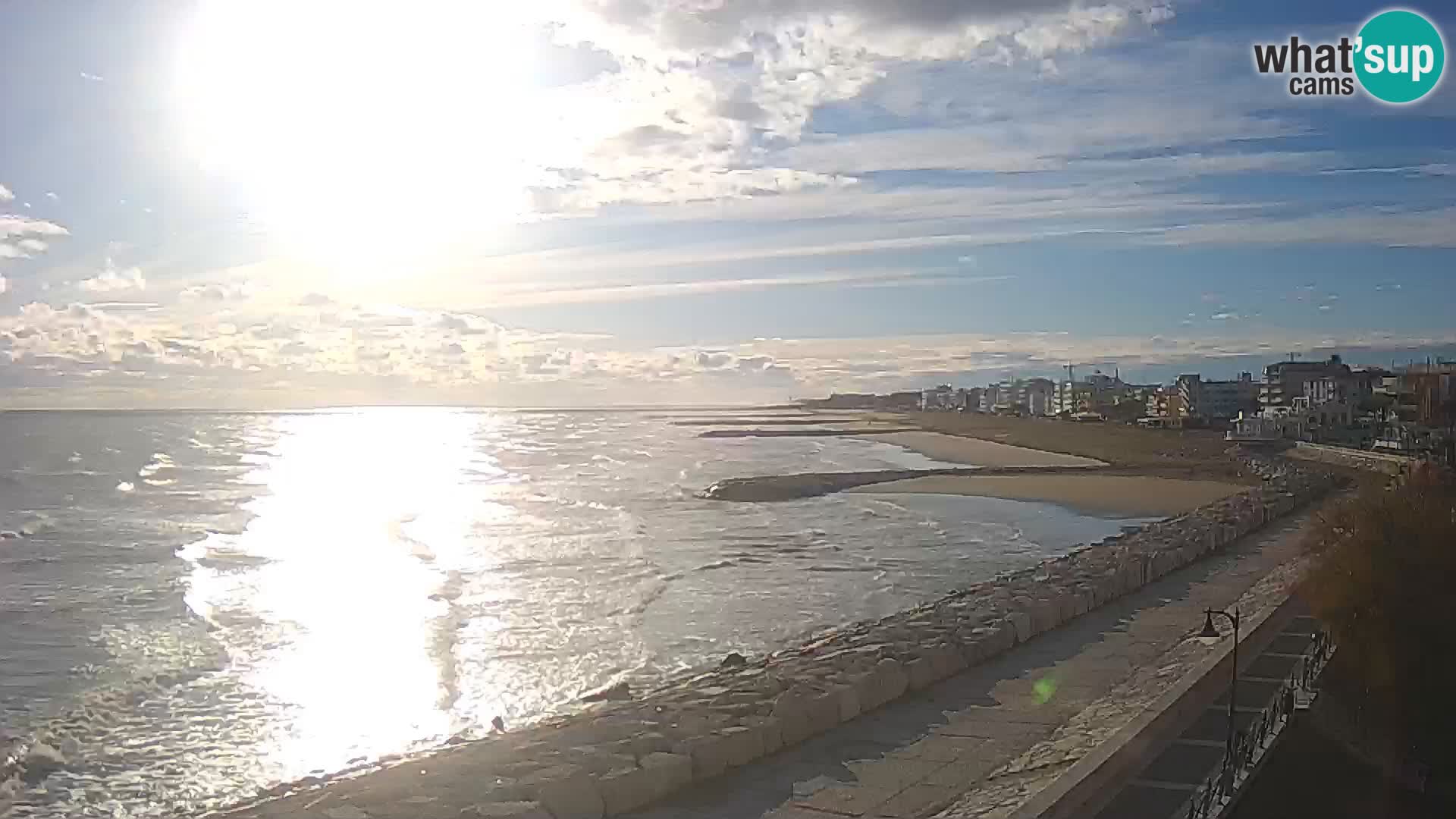 Webcam Caorle Ponente – Vista desde Marinai di Caorle