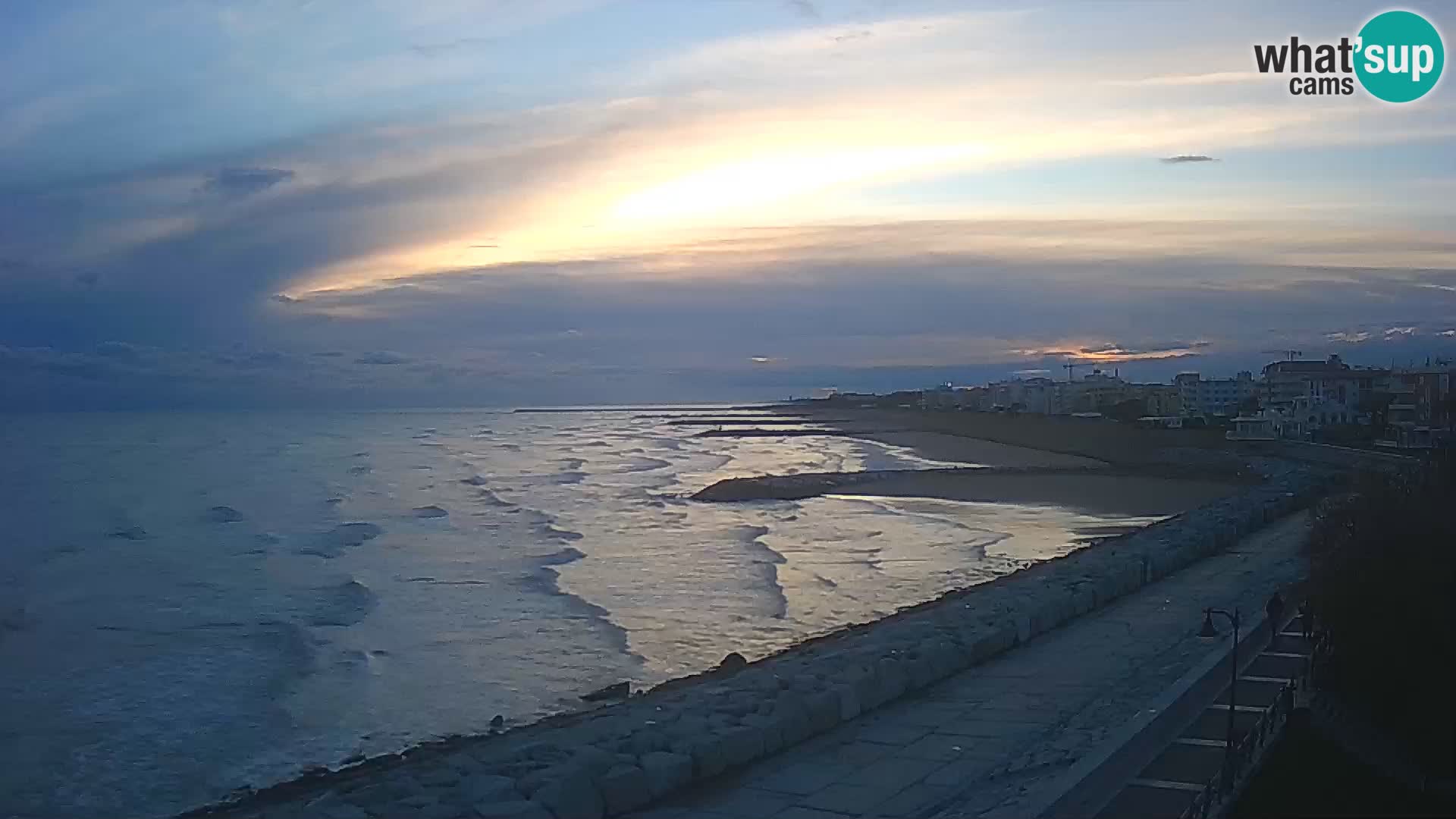 Webcam Caorle Ponente – Vista desde Marinai di Caorle