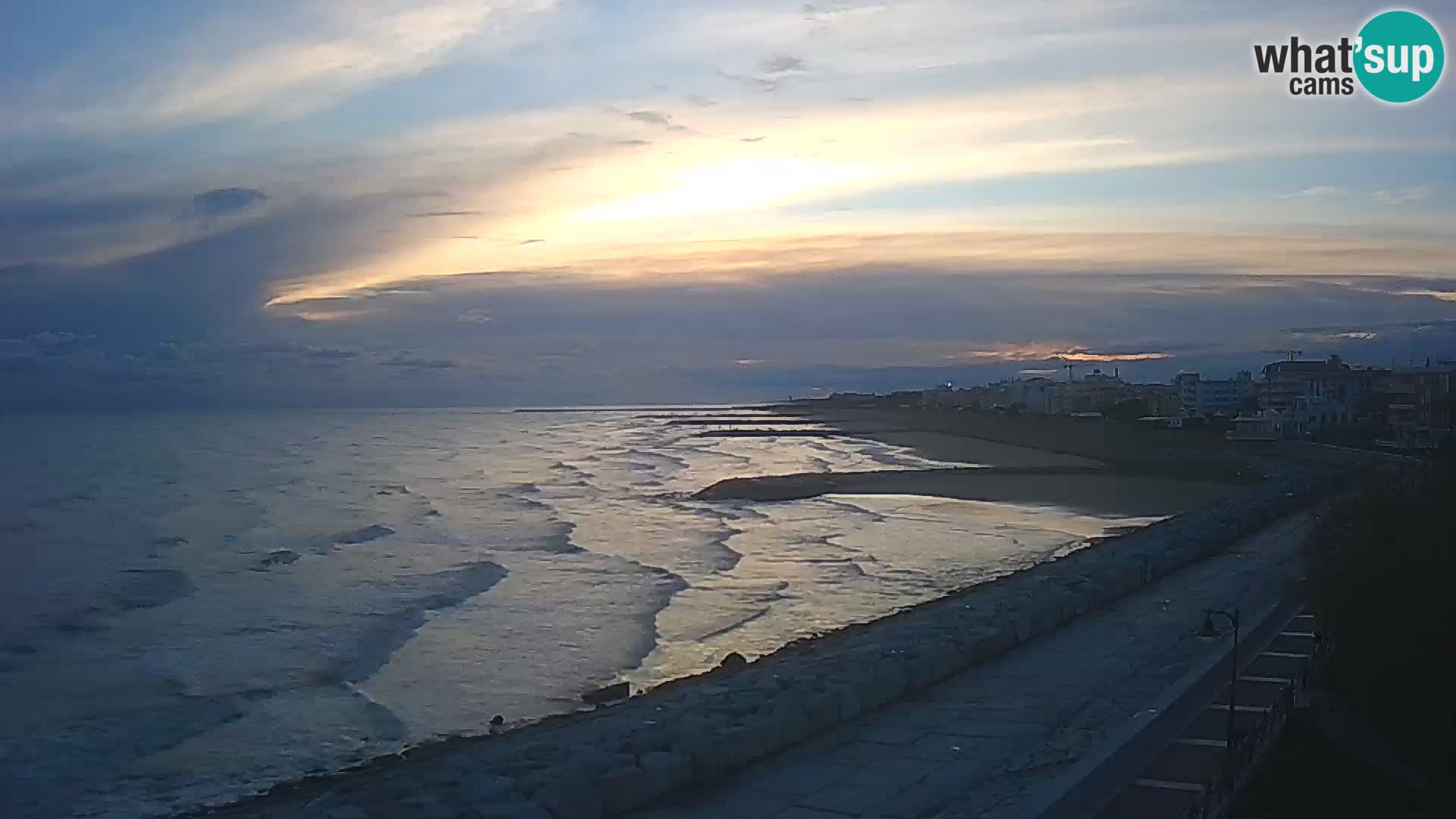 Webcam Caorle Ponente – Vista desde Marinai di Caorle