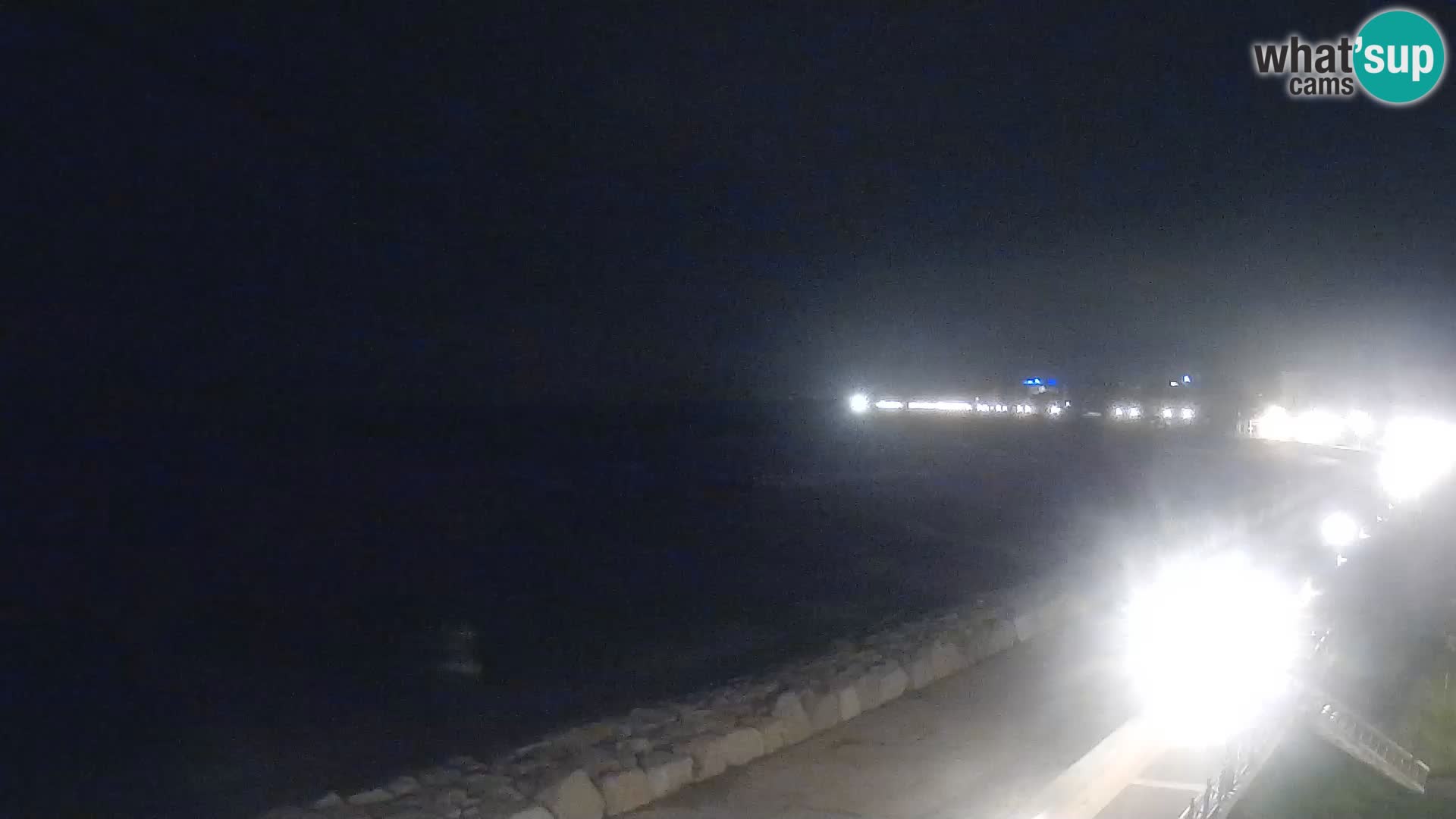 Webcam Caorle Ponente – Vue depuis les Marinai di Caorle