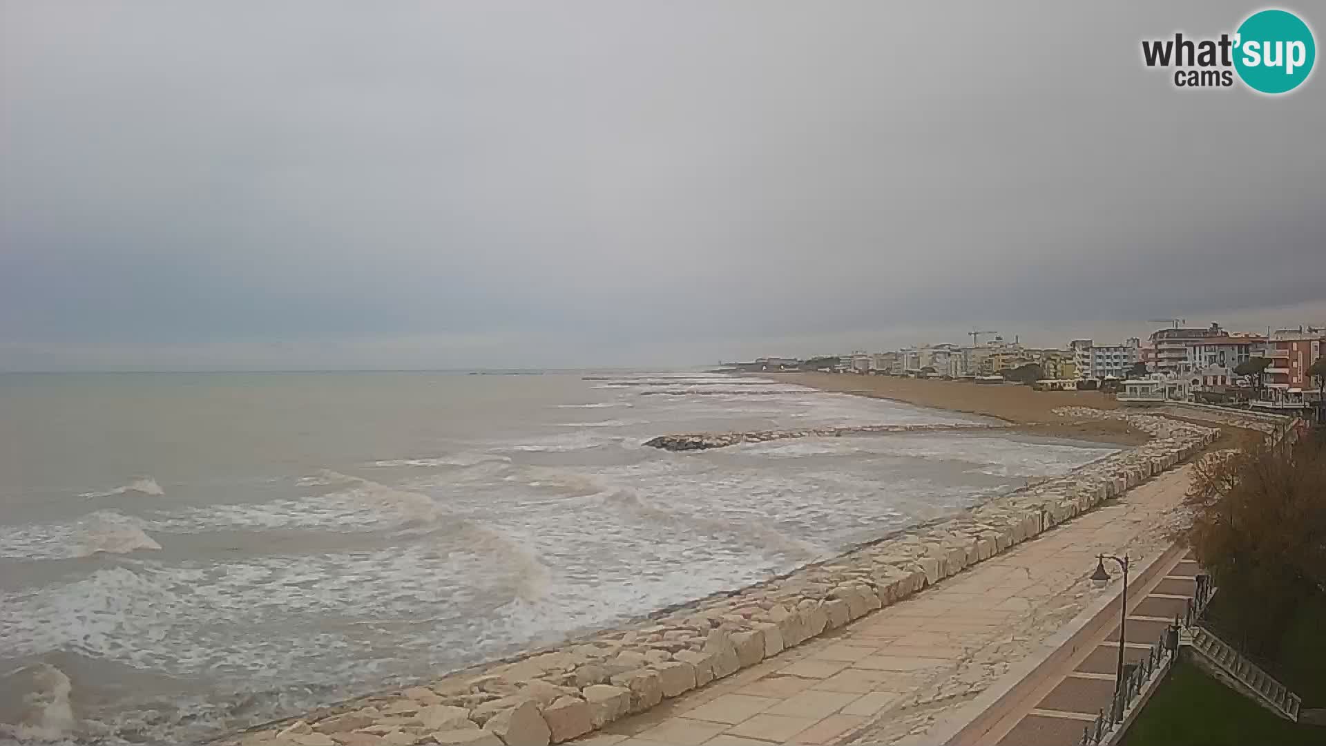 Kamera Caorle Ponente – Pogled iz “Marinai di Caorle”