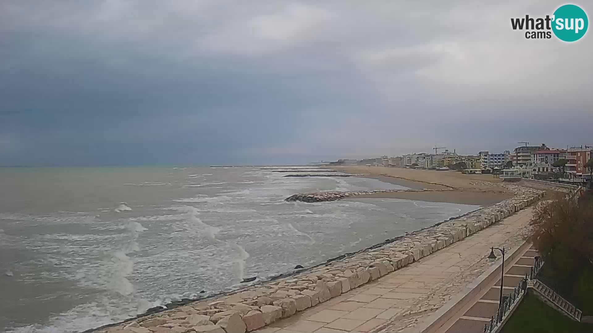 Kamera Caorle Ponente – Pogled iz “Marinai di Caorle”