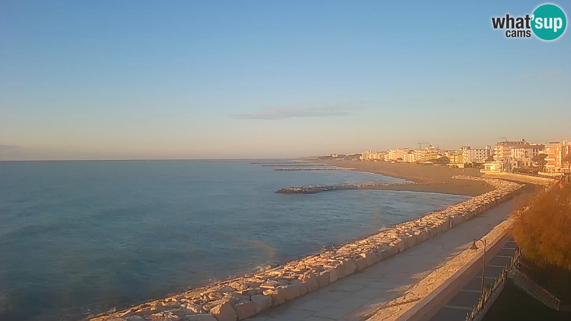 Webcam Caorle Ponente – panorama dall’ASS. Marinai di Caorle
