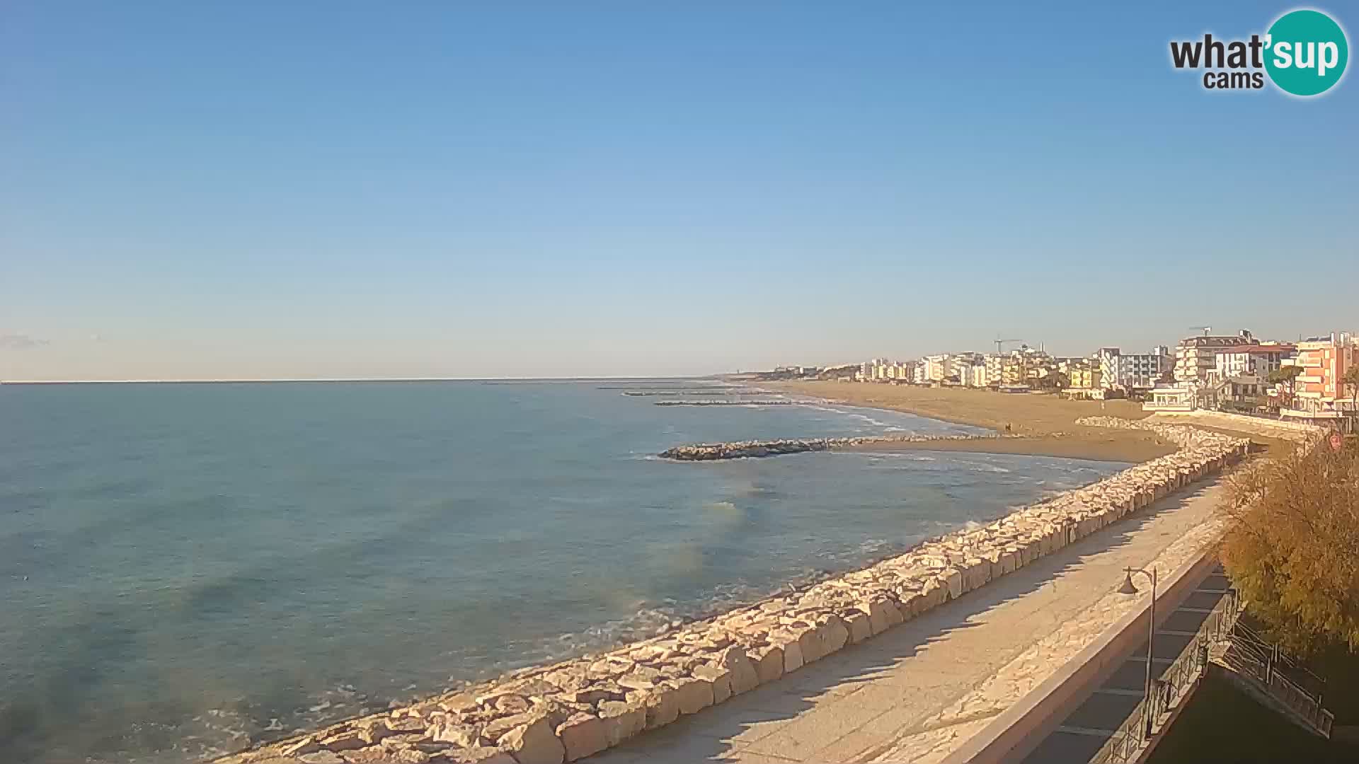 Webcam Caorle Ponente – Vista desde Marinai di Caorle