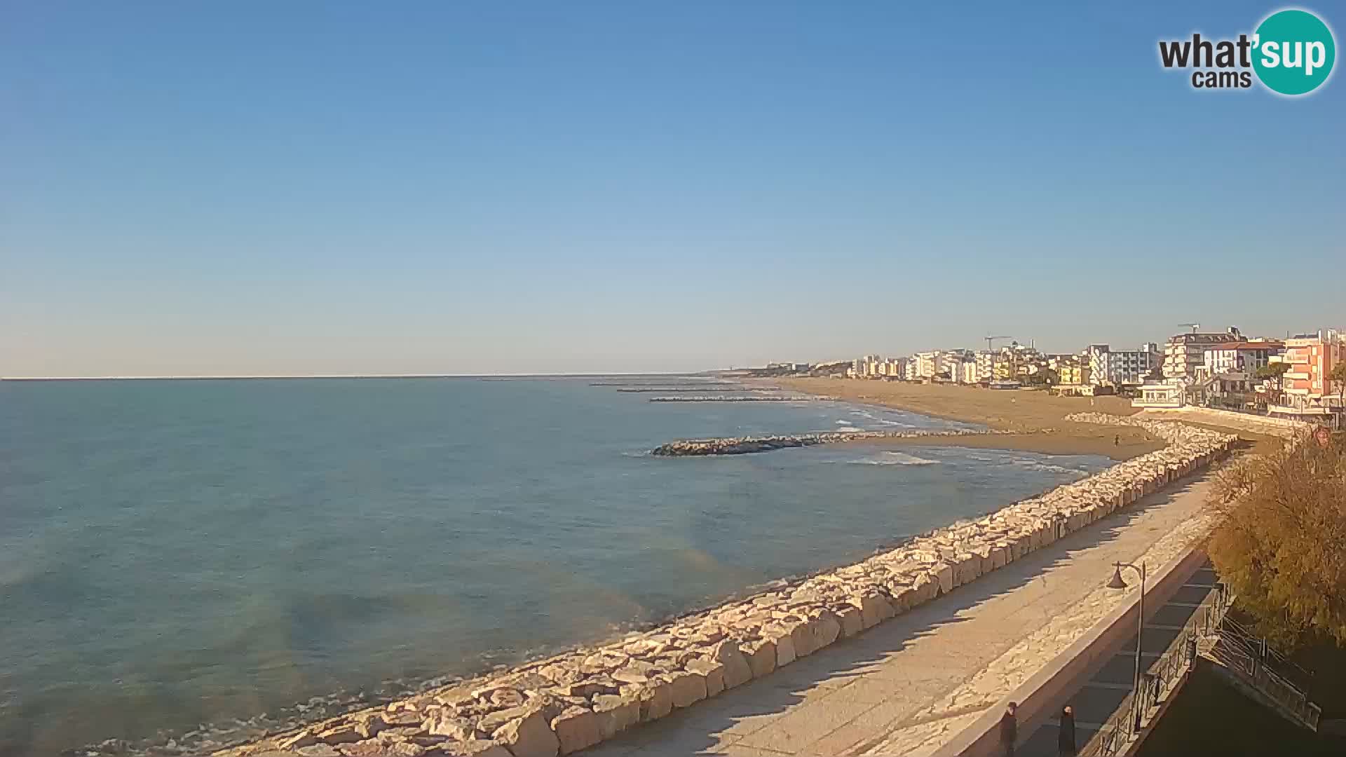 Kamera Caorle Ponente – Pogled iz “Marinai di Caorle”