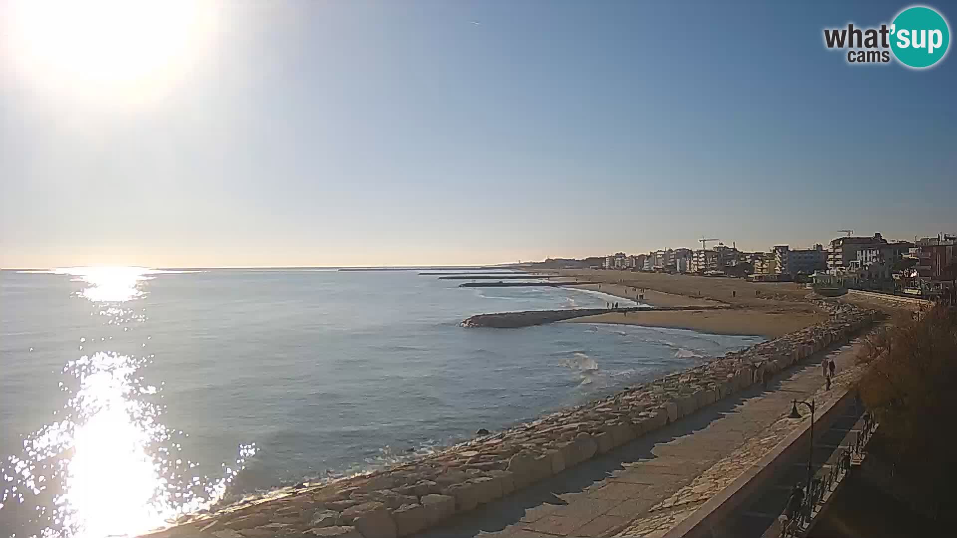 Kamera Caorle Ponente – Pogled iz “Marinai di Caorle”