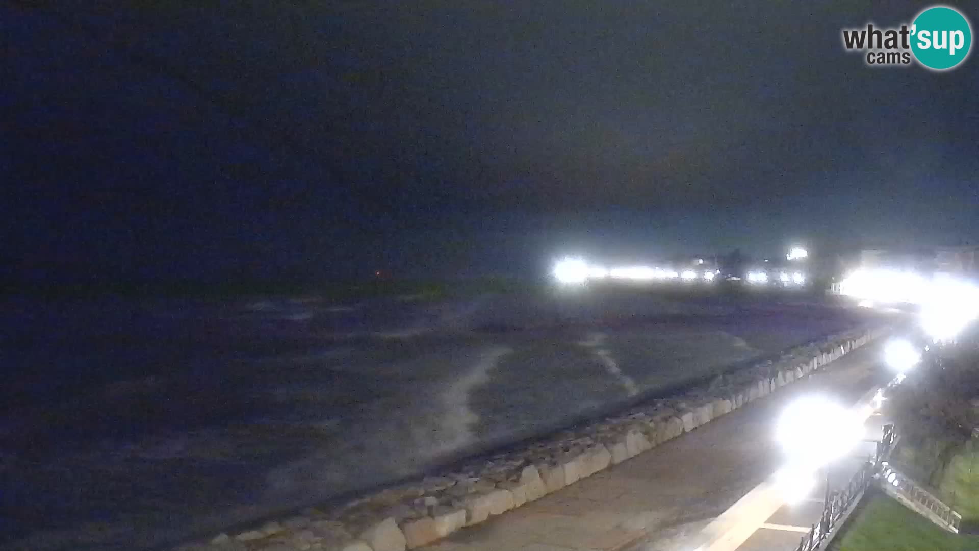 Webcam Caorle Ponente – Vue depuis les Marinai di Caorle