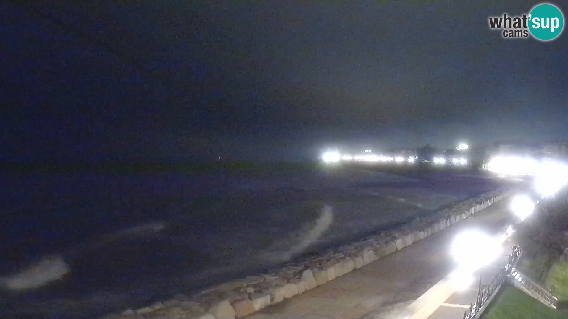 Webcam Caorle Ponente – Vue depuis les Marinai di Caorle