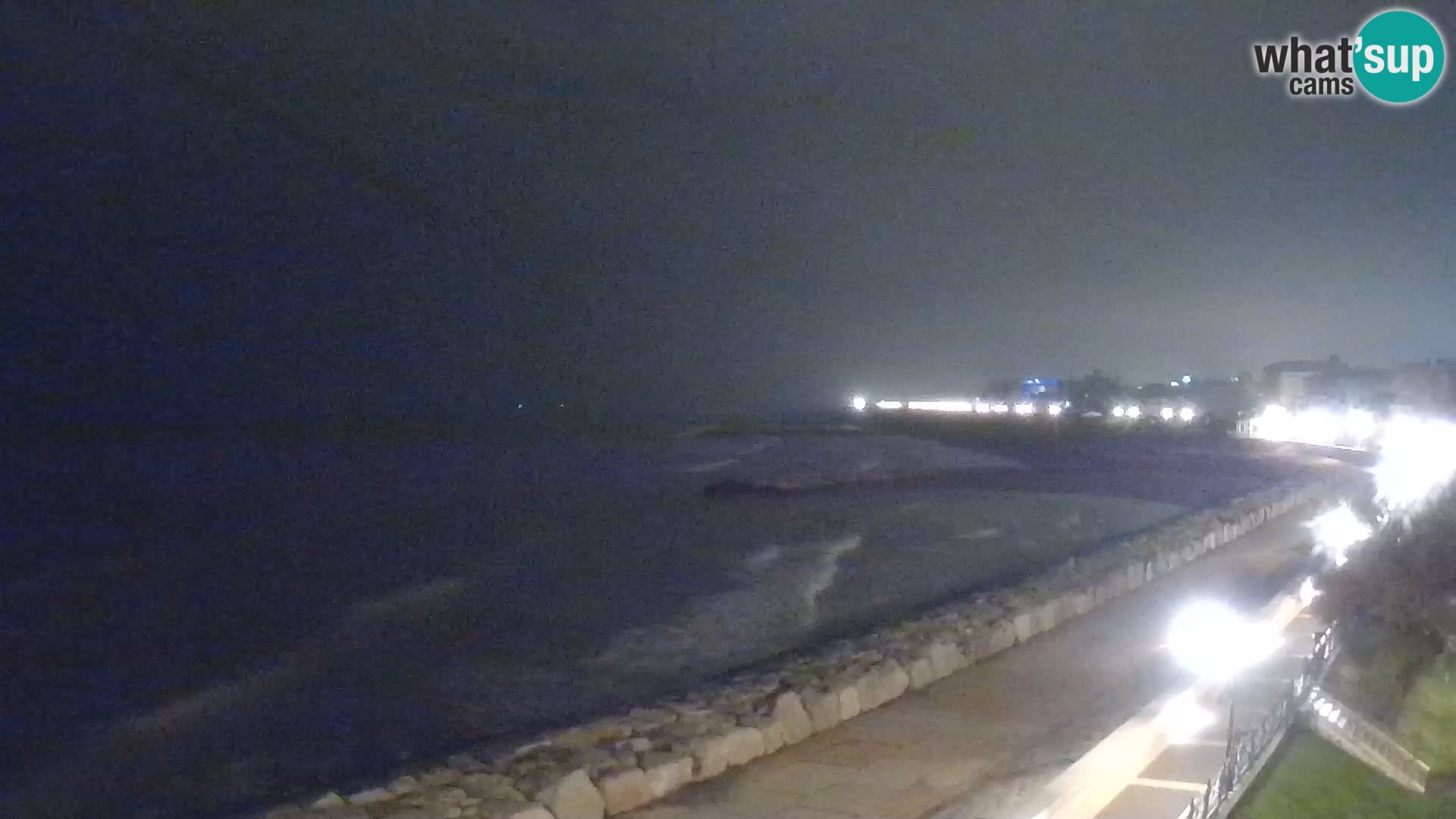 Webcam Caorle Ponente – Vue depuis les Marinai di Caorle