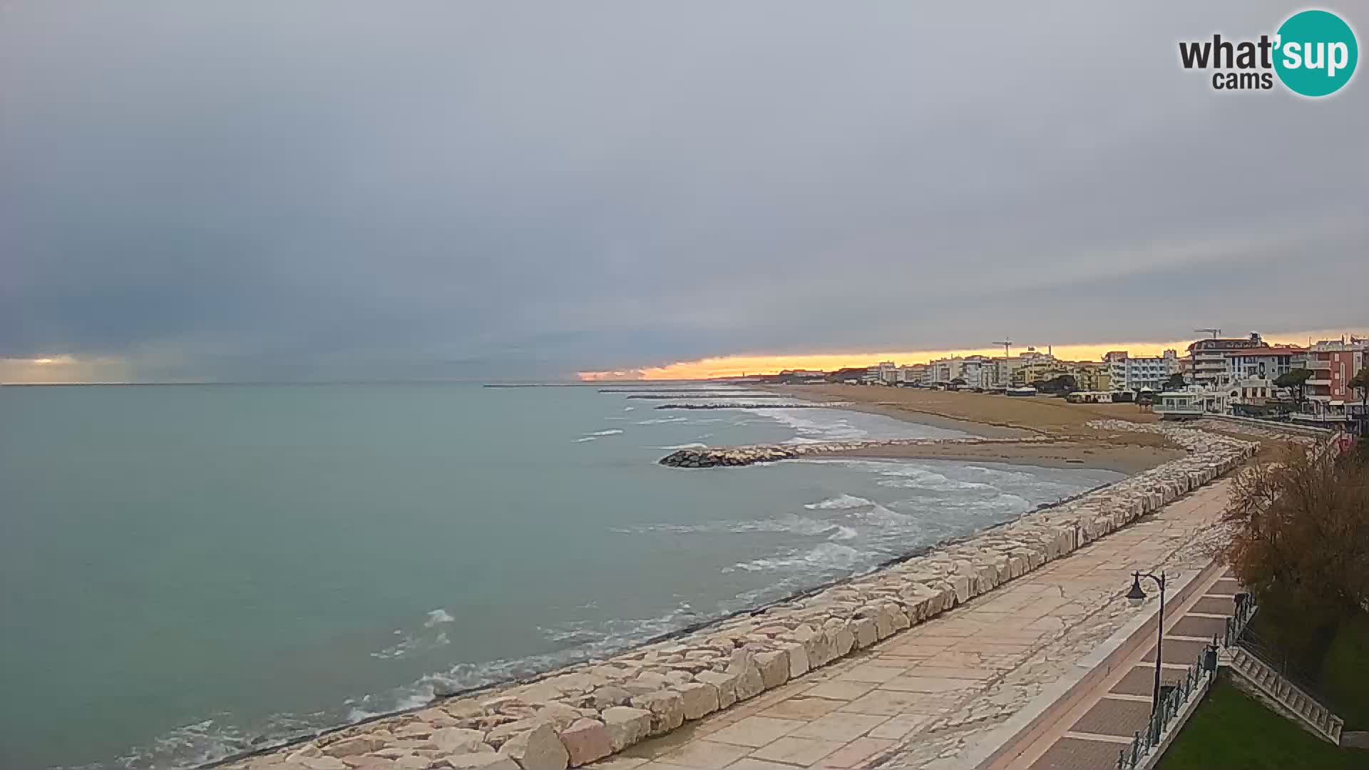 Webcam Caorle Ponente – Vista desde Marinai di Caorle