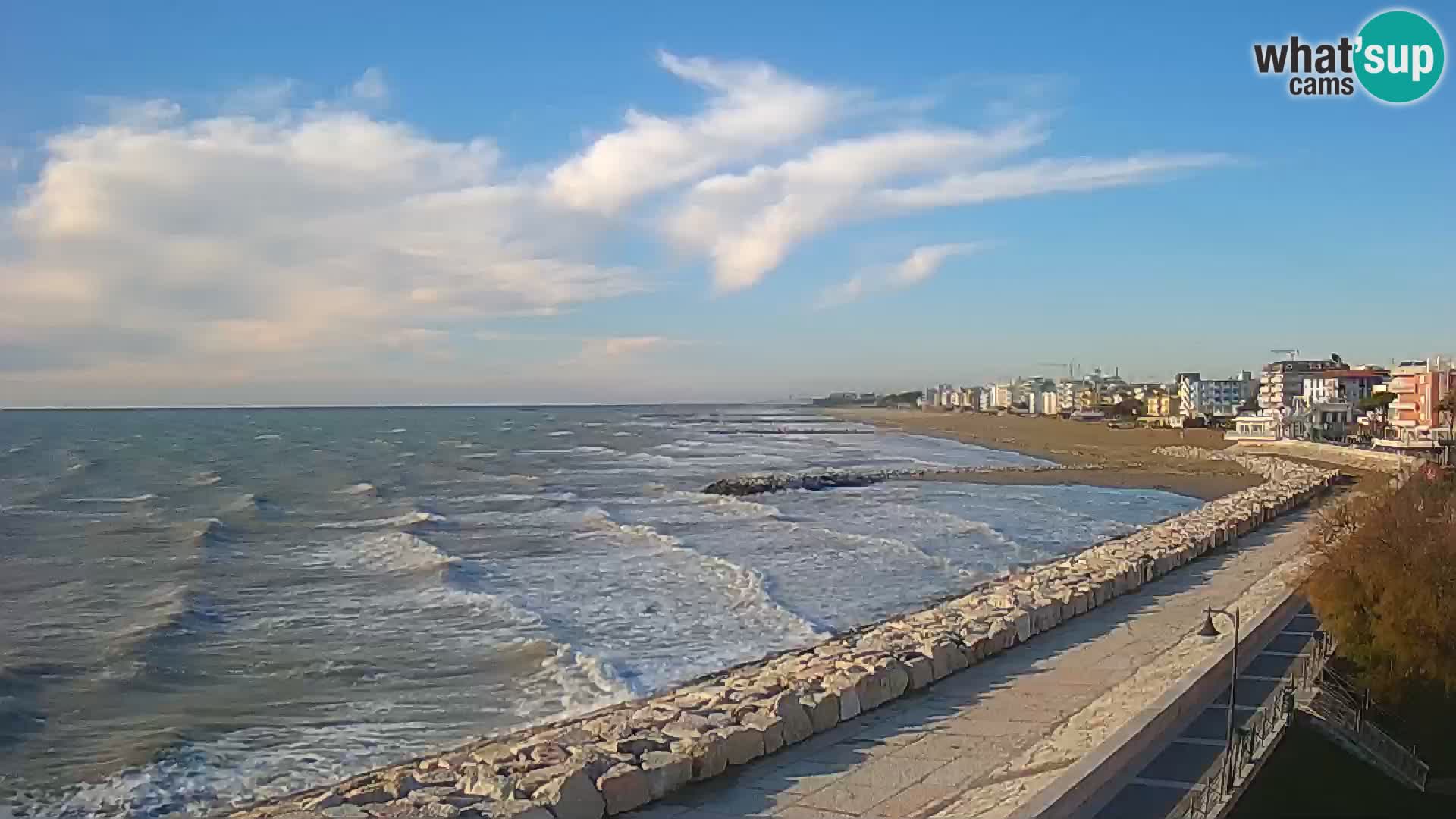 Webcam Caorle Ponente – panorama dall’ASS. Marinai di Caorle