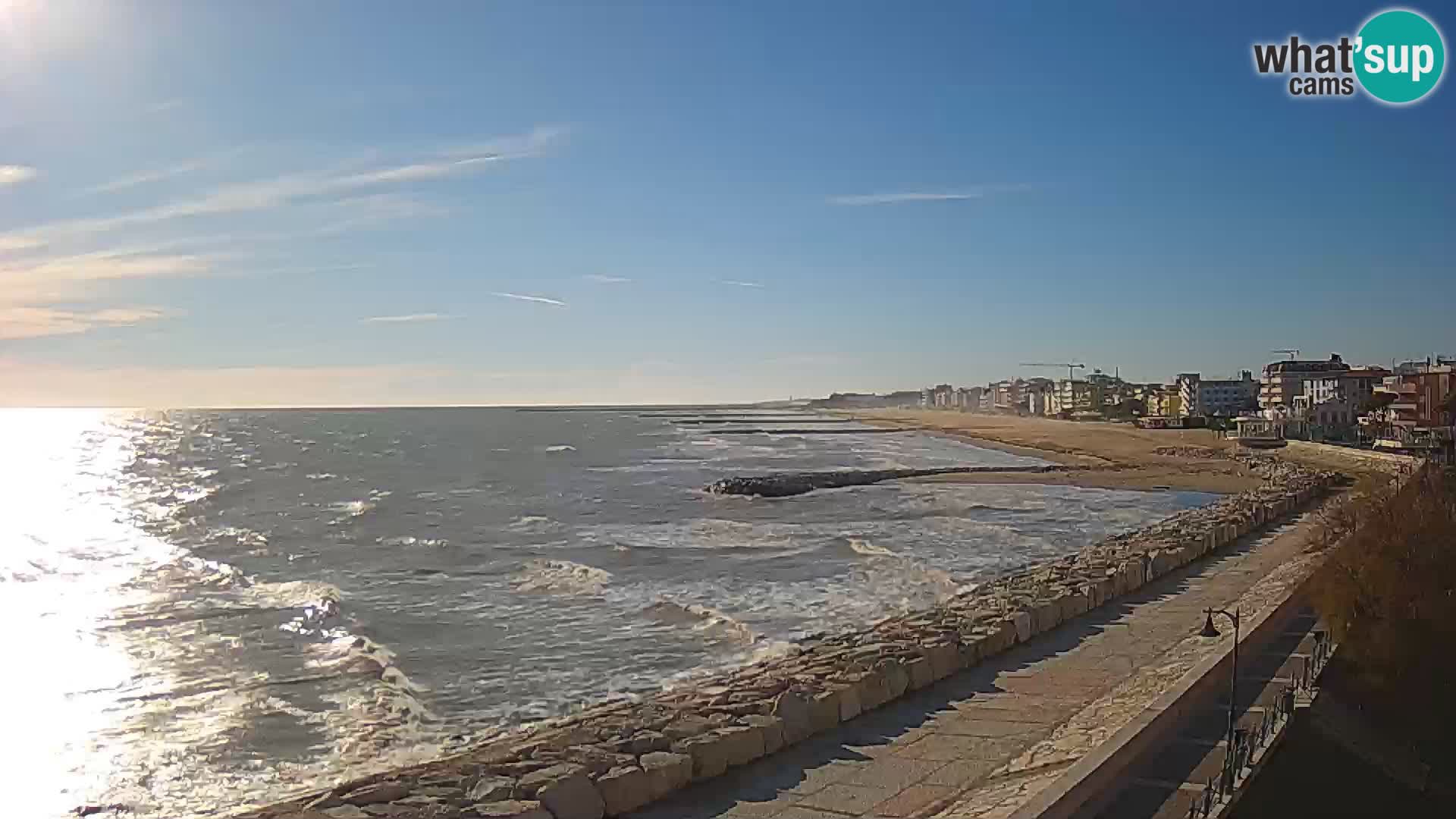 Webcam Caorle Ponente – View from Marinai di Caorle