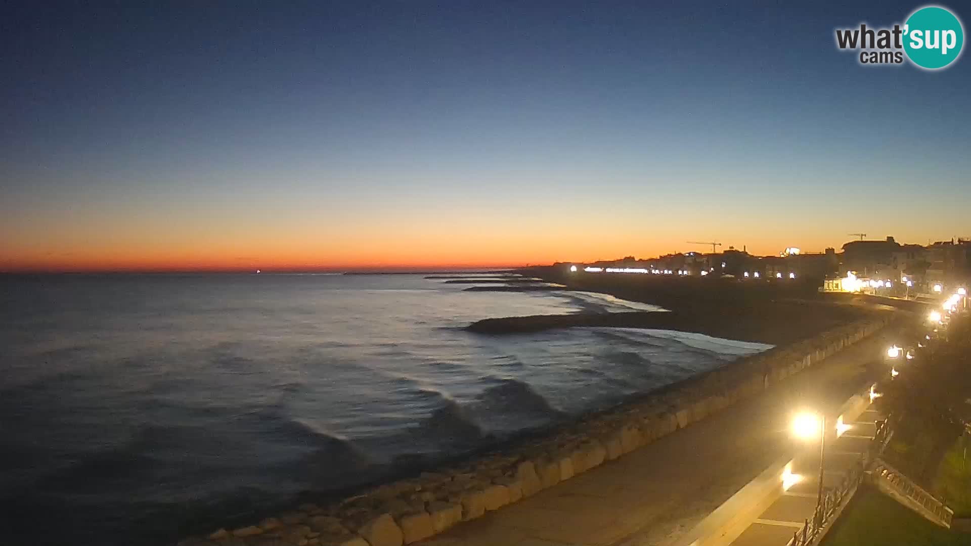 Webcam Caorle Ponente – panorama dall’ASS. Marinai di Caorle