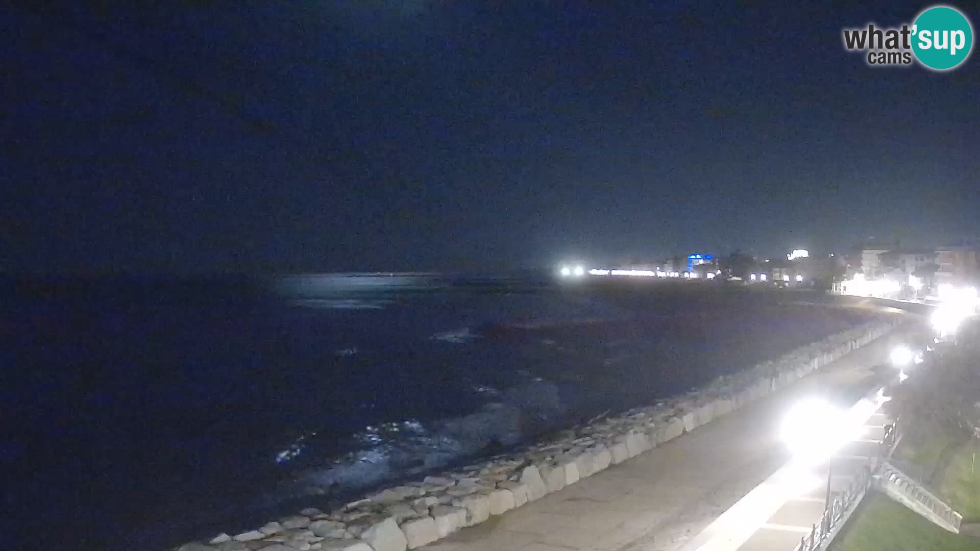 Webcam Caorle Ponente – Blick von Marinai di Caorle