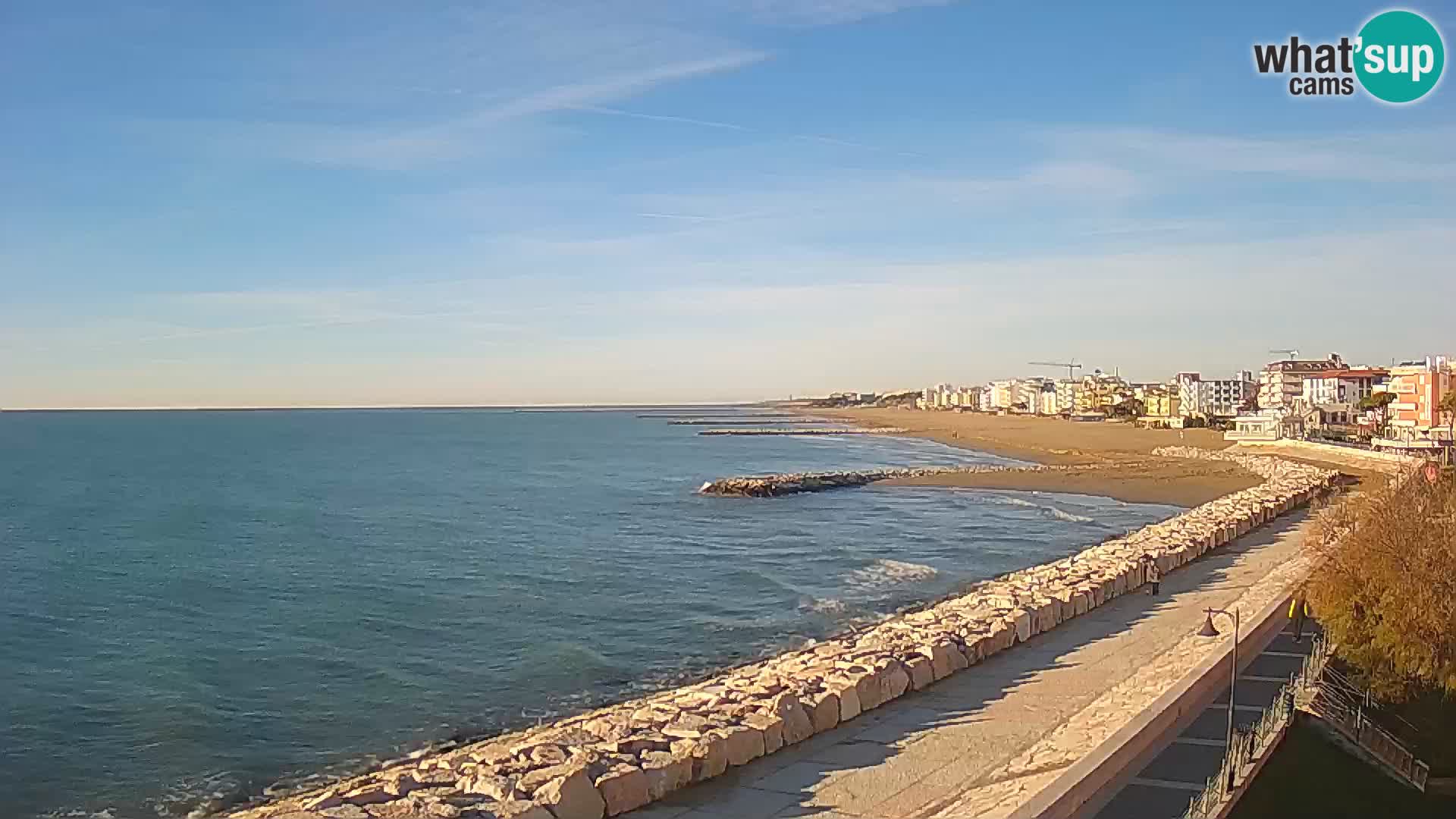 Web kamera Caorle Ponente – pogled sa “Marinai di Caorle”