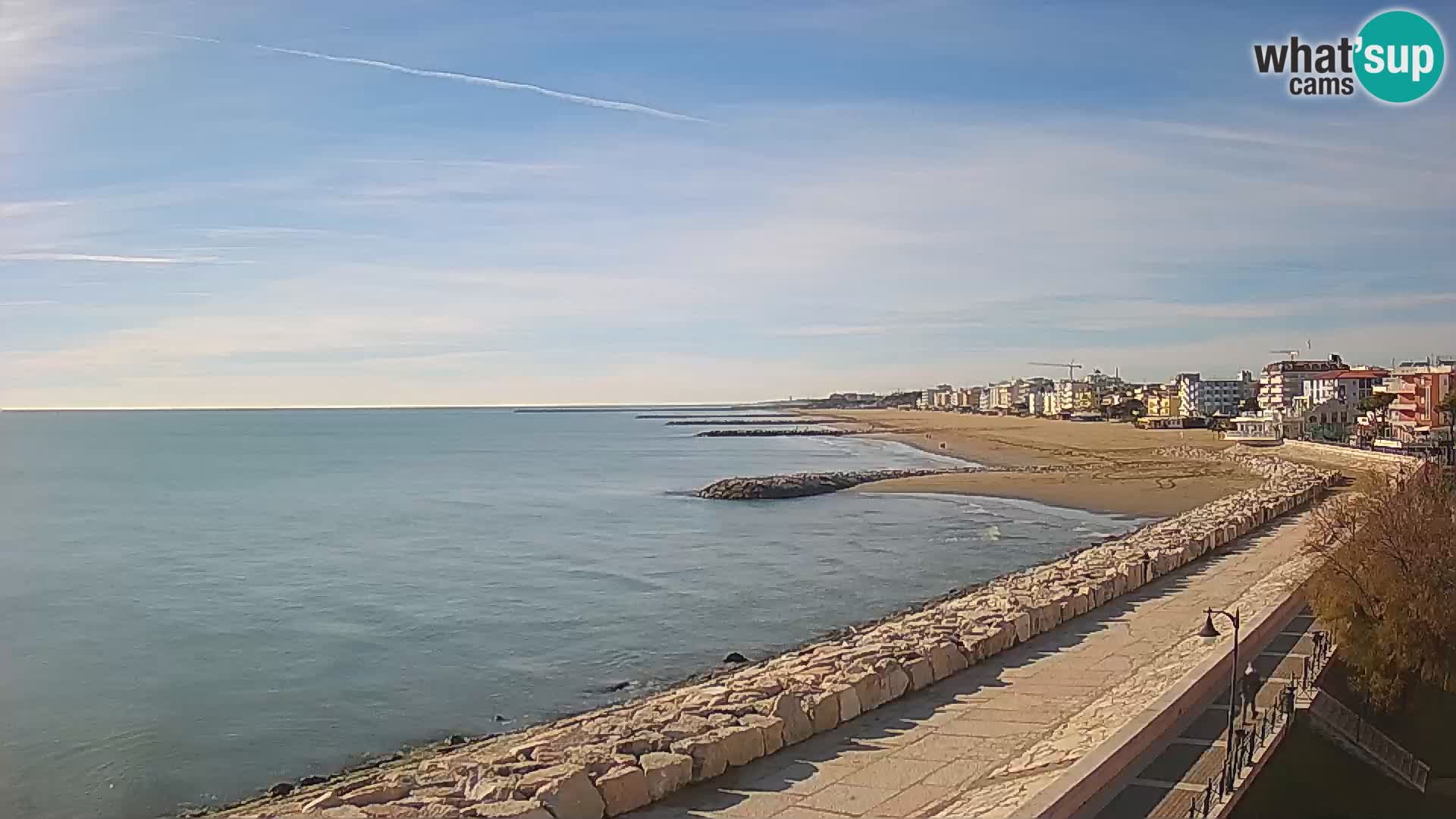 Webcam Caorle Ponente – Vista desde Marinai di Caorle