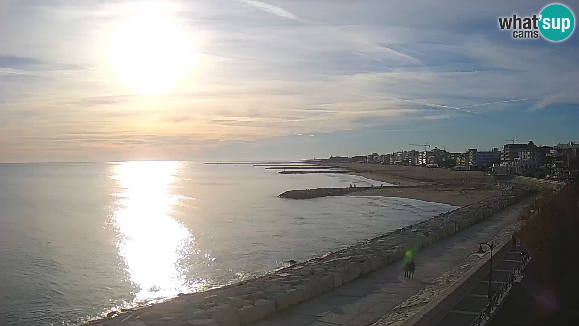Webcam Caorle Ponente – View from Marinai di Caorle