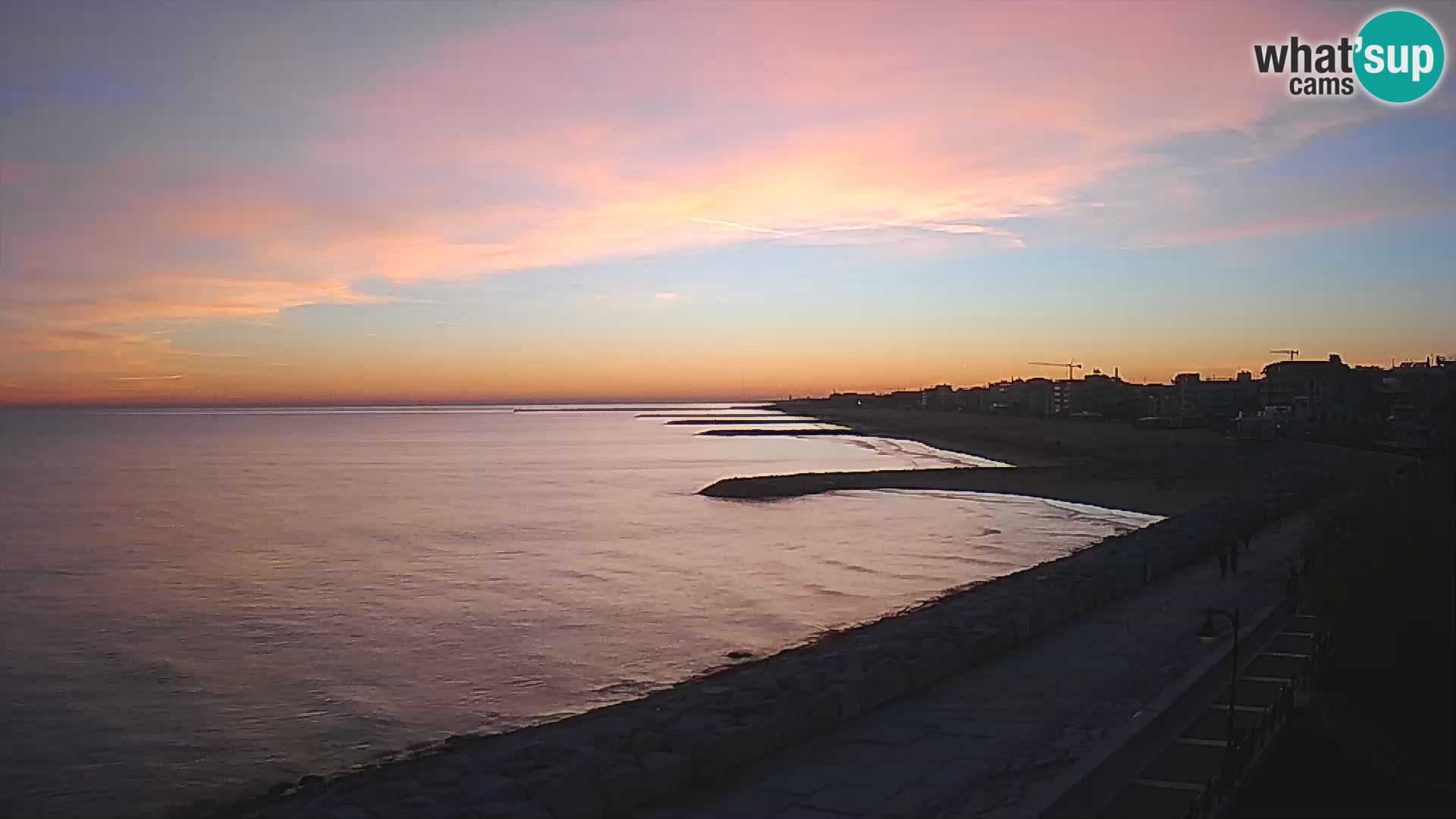 Kamera Caorle Ponente – Pogled iz “Marinai di Caorle”