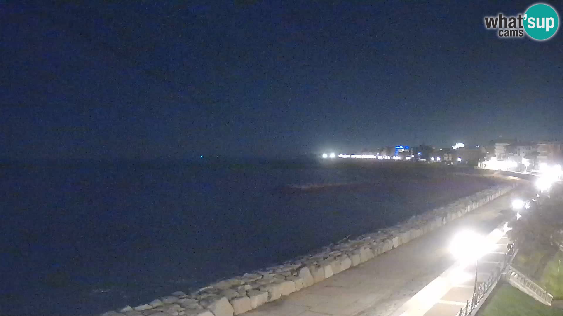 Webcam Caorle Ponente – Vue depuis les Marinai di Caorle