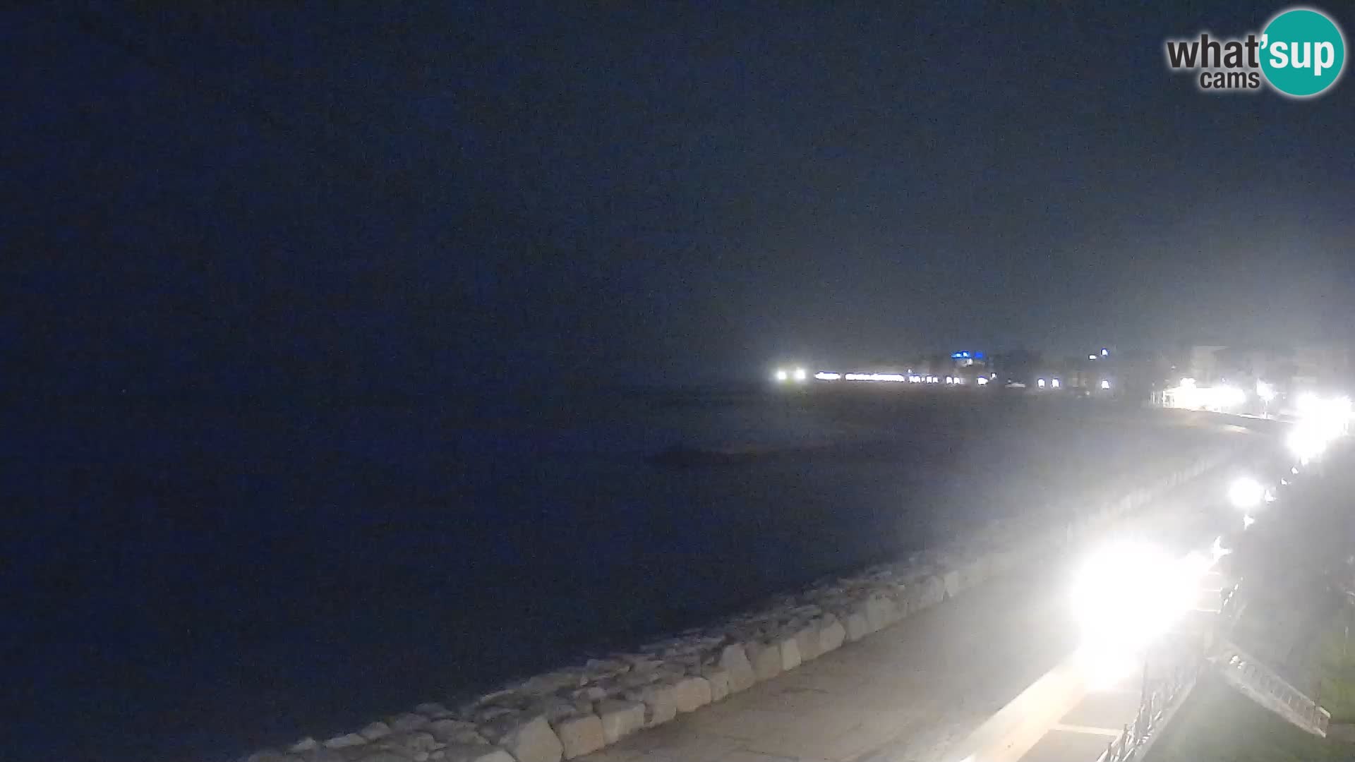Webcam Caorle Ponente – Blick von Marinai di Caorle