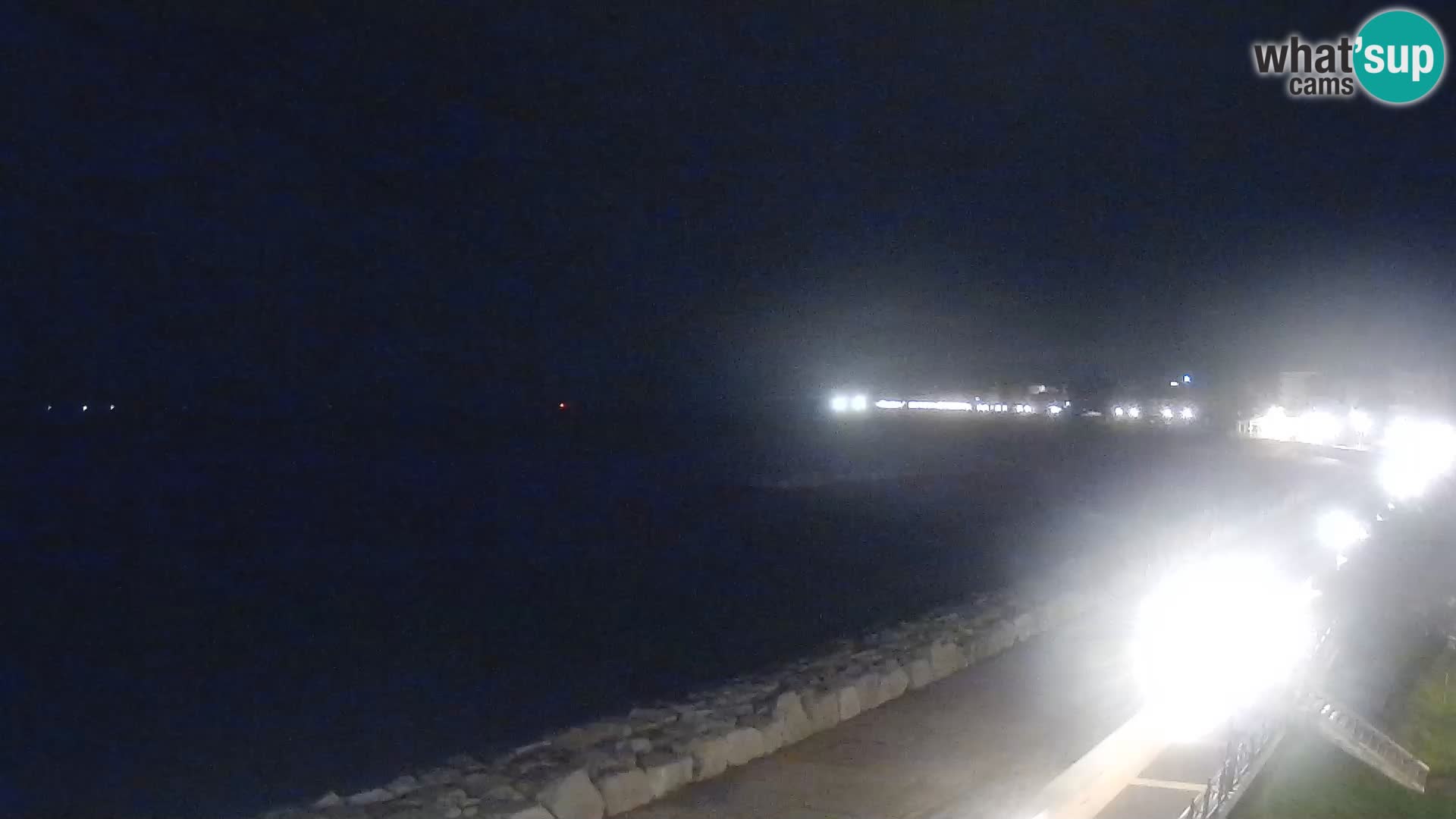 Webcam Caorle Ponente – Vue depuis les Marinai di Caorle