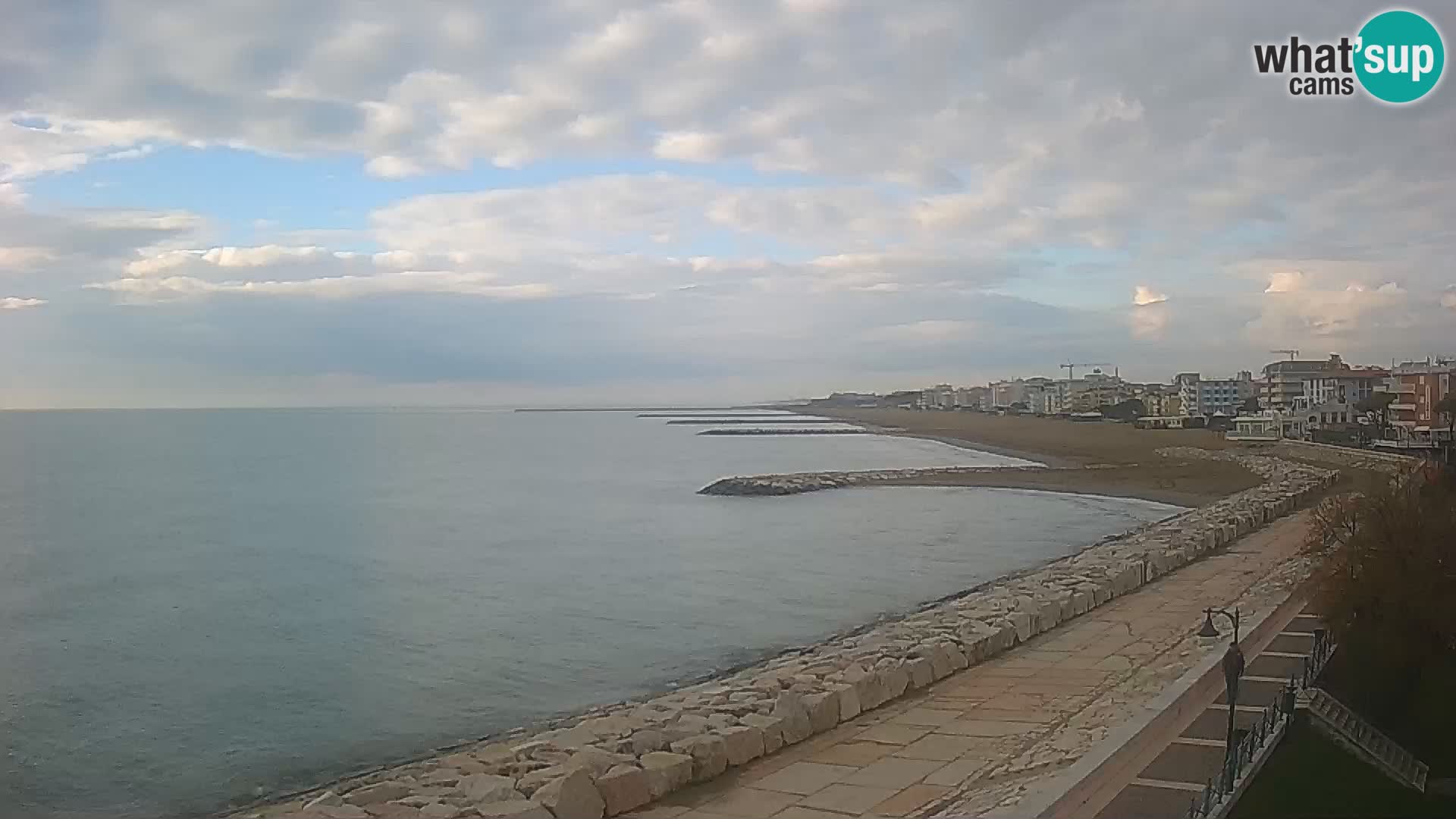 Webcam Caorle Ponente – Vue depuis les Marinai di Caorle