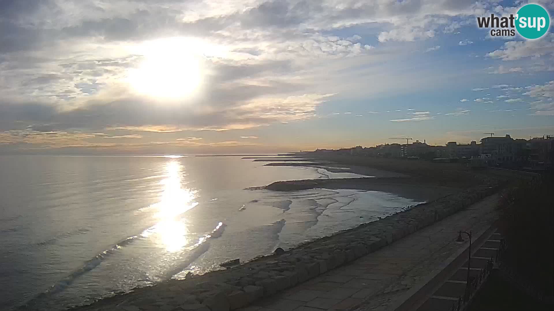 Webcam Caorle Ponente – panorama dall’ASS. Marinai di Caorle