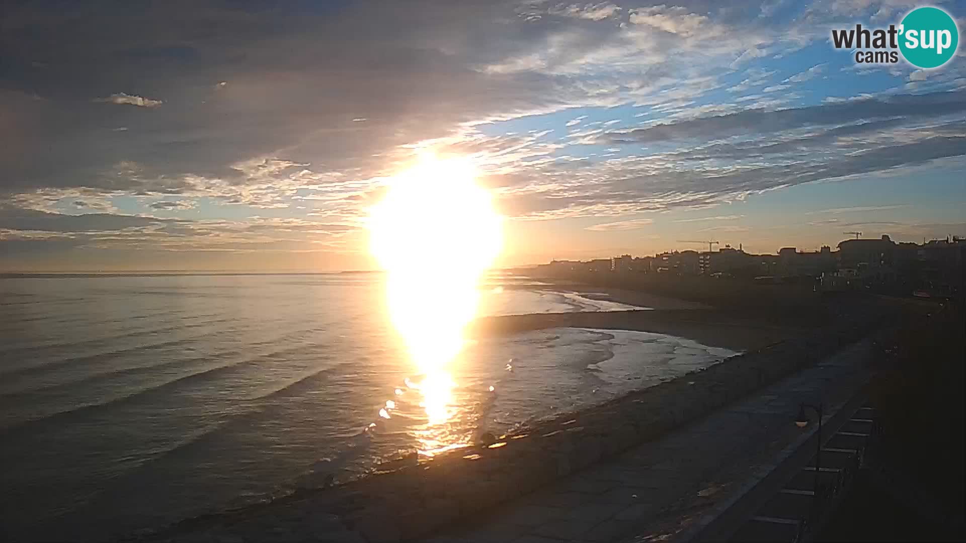 Webcam Caorle Ponente – panorama dall’ASS. Marinai di Caorle
