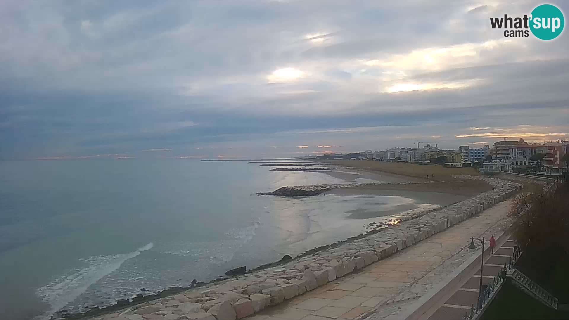 Webcam Caorle Ponente – View from Marinai di Caorle