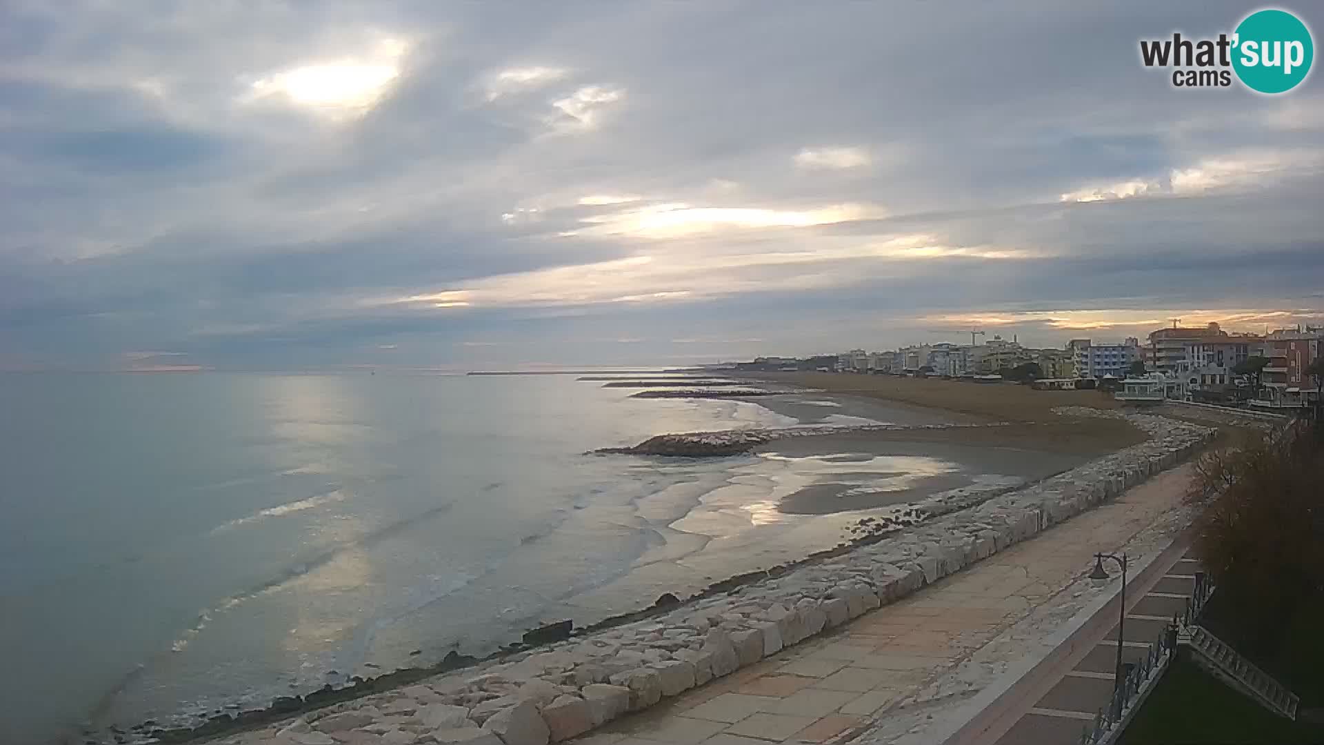 Webcam Caorle Ponente – View from Marinai di Caorle