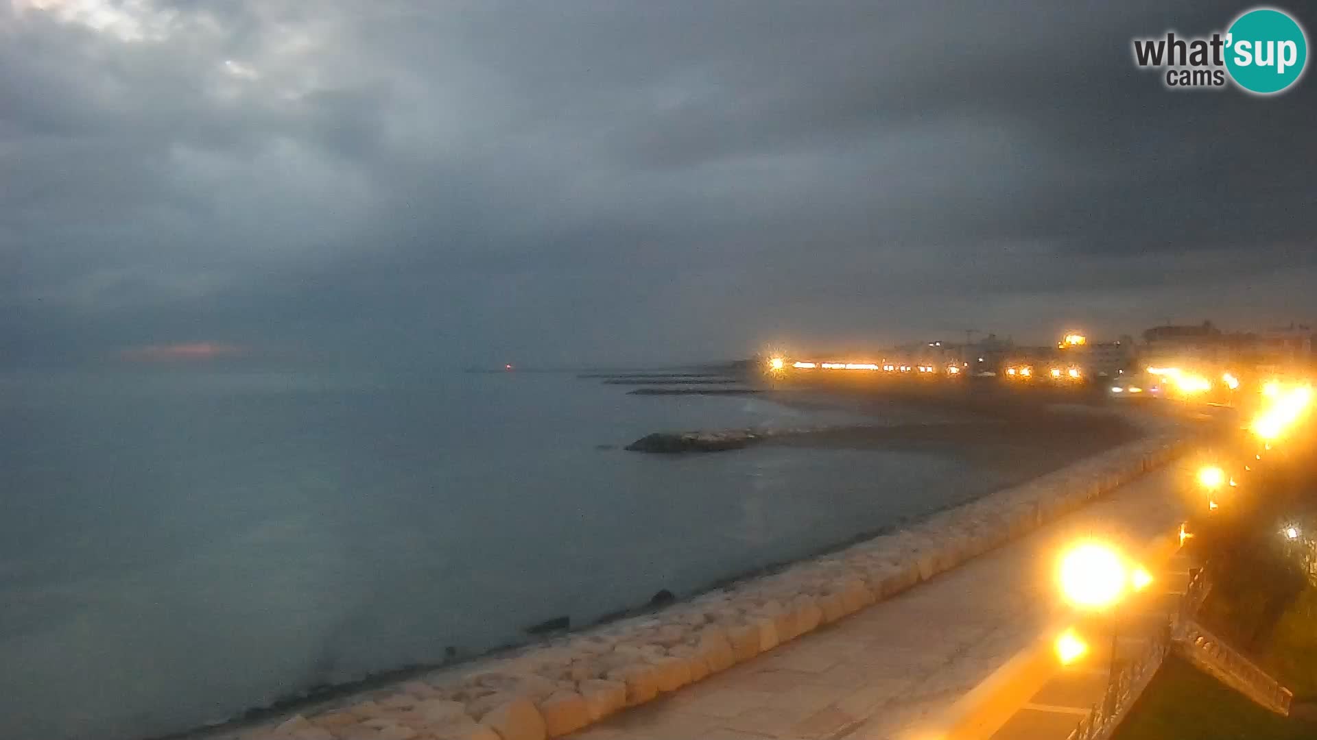 Webcam Caorle Ponente – panorama dall’ASS. Marinai di Caorle