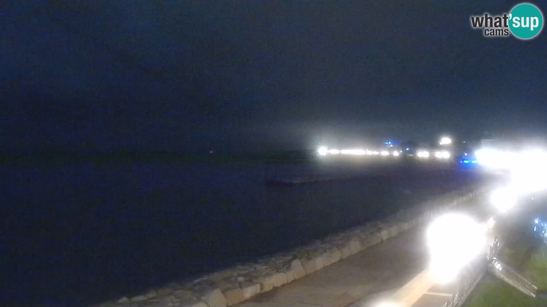 Webcam Caorle Ponente – Blick von Marinai di Caorle