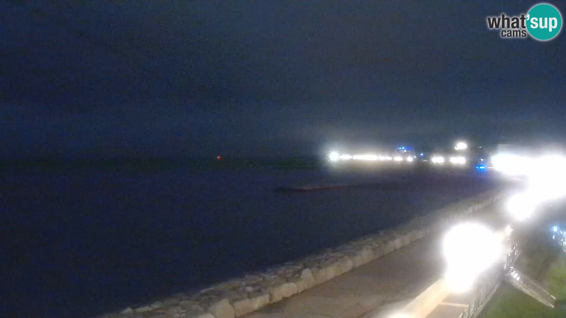 Webcam Caorle Ponente – Blick von Marinai di Caorle