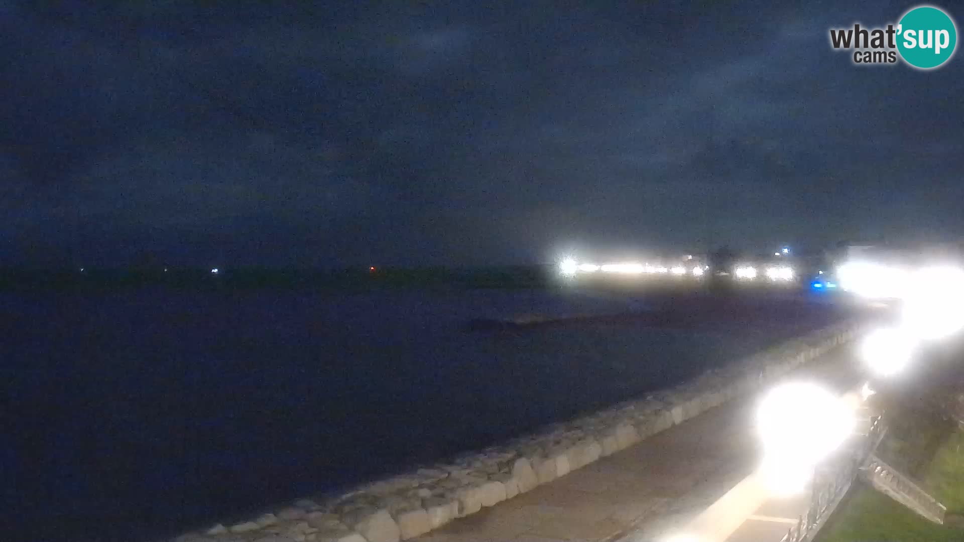 Webcam Caorle Ponente – Vue depuis les Marinai di Caorle