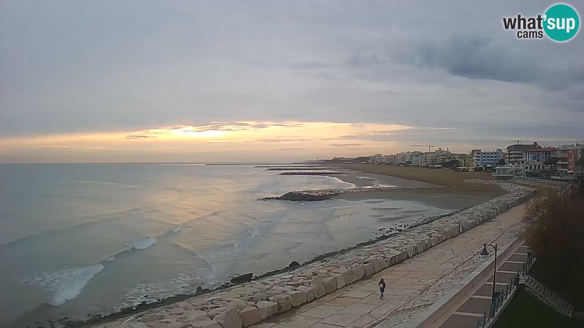 Webcam Caorle Ponente – View from Marinai di Caorle