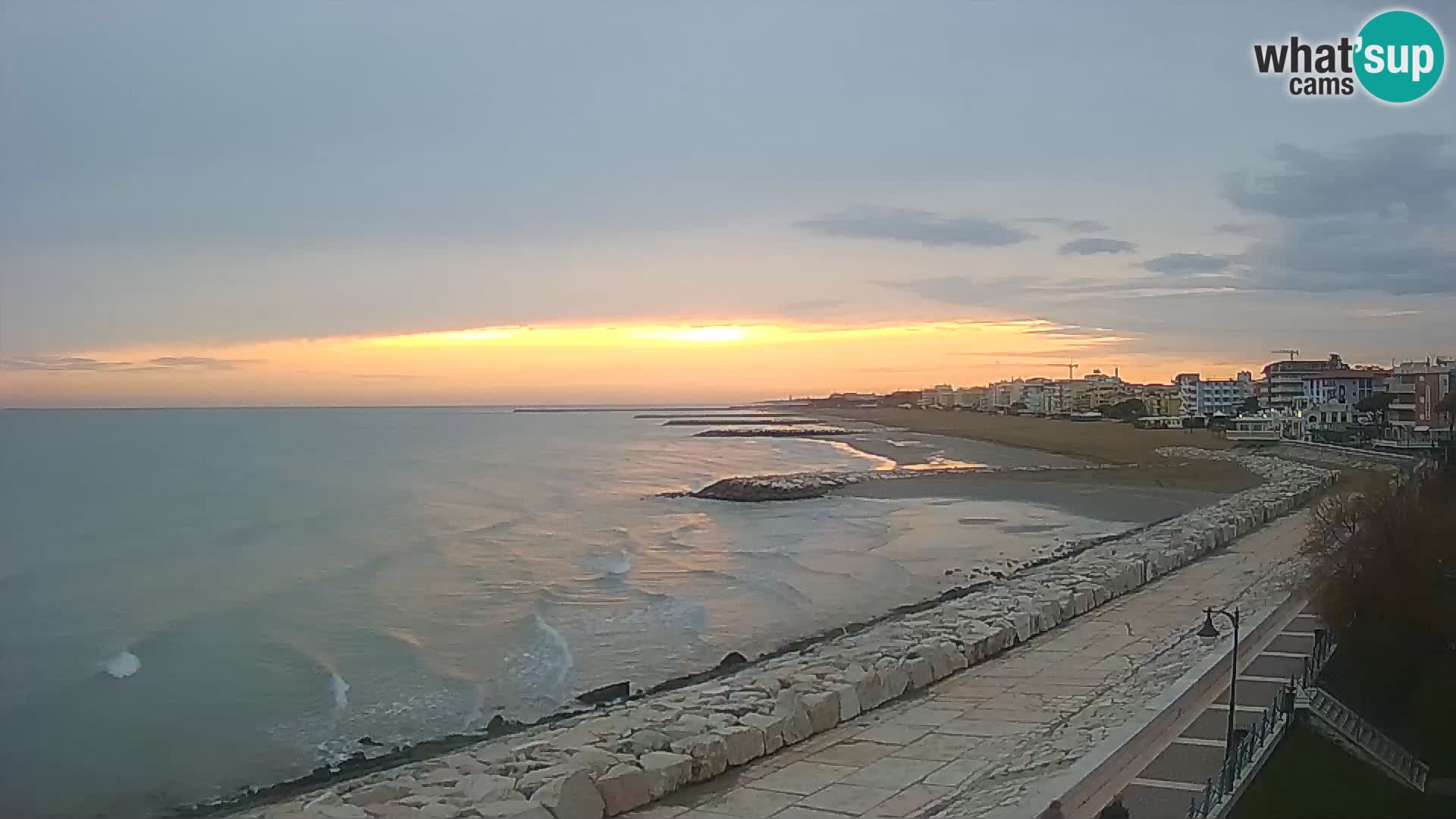 Webcam Caorle Ponente – panorama dall’ASS. Marinai di Caorle