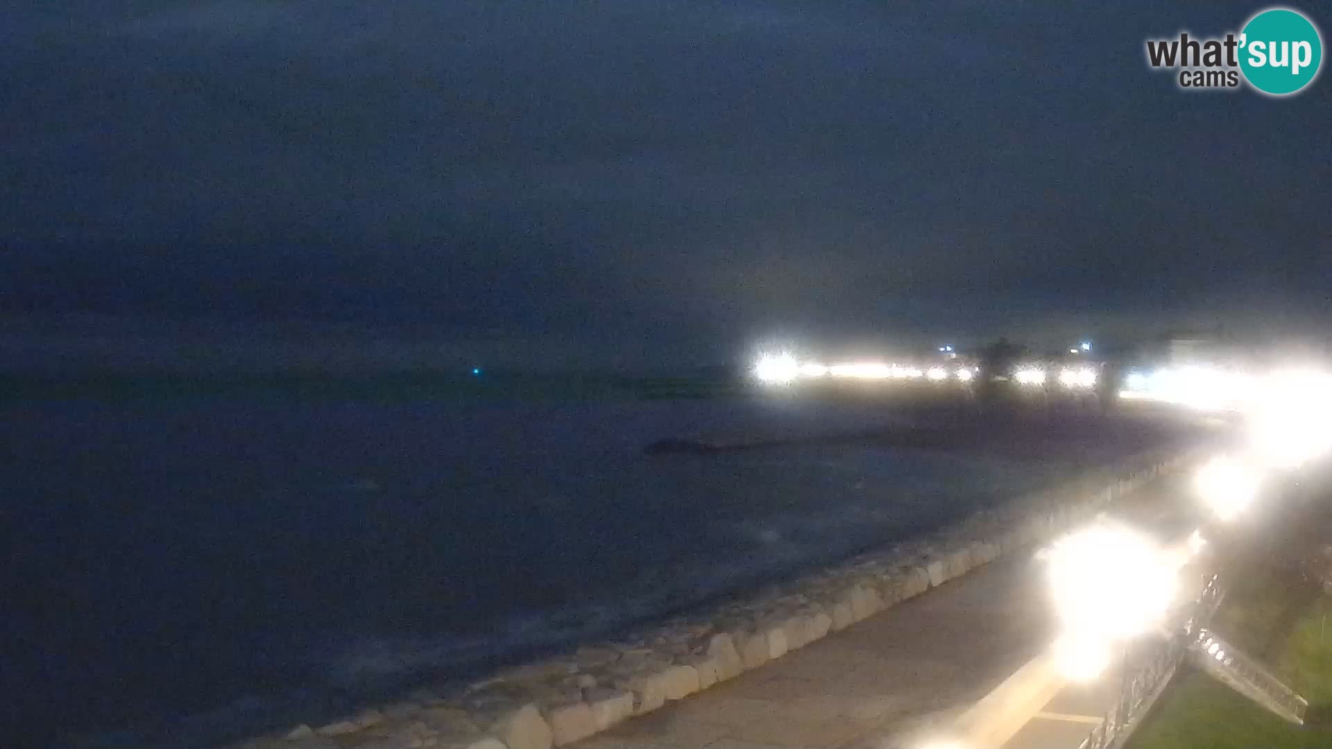 Webcam Caorle Ponente – Blick von Marinai di Caorle