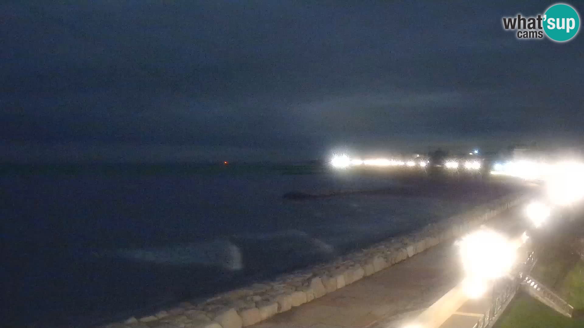 Webcam Caorle Ponente – Blick von Marinai di Caorle