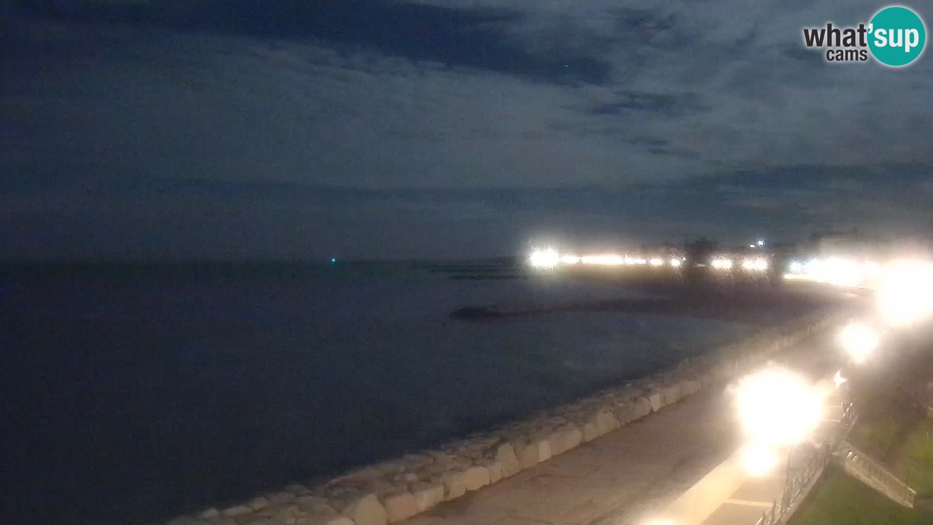 Webcam Caorle Ponente – Vue depuis les Marinai di Caorle