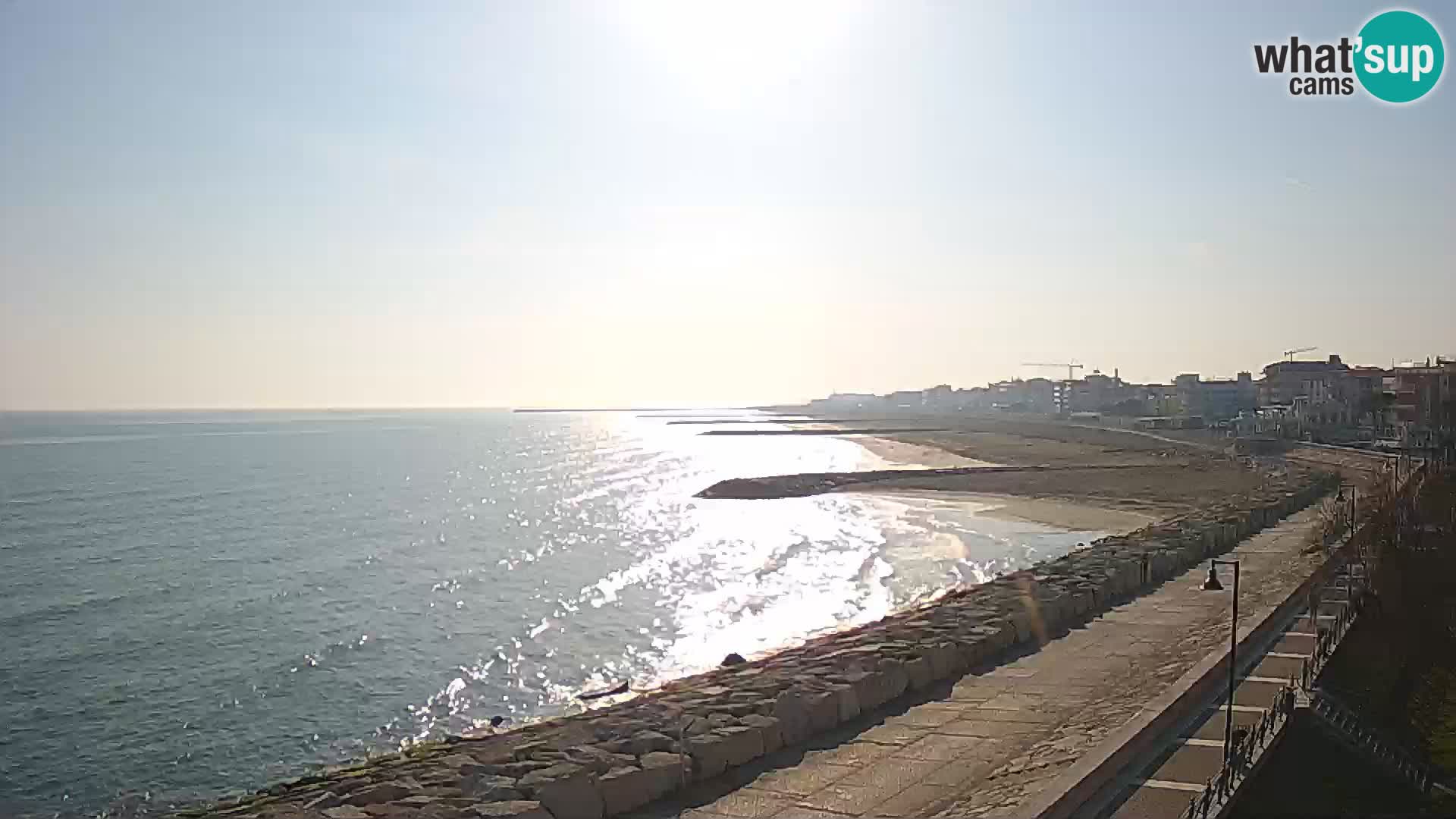 Webcam Caorle Ponente – View from Marinai di Caorle