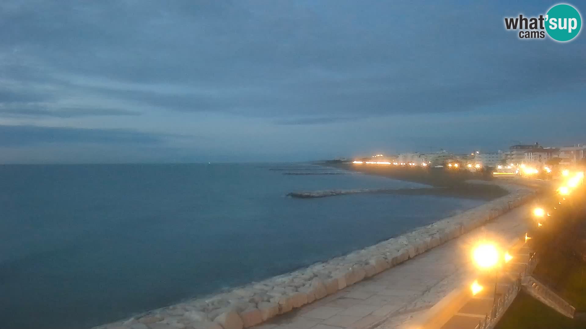 Webcam Caorle Ponente – View from Marinai di Caorle