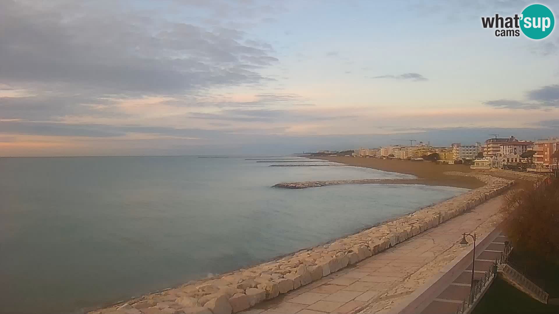 Webcam Caorle Ponente – View from Marinai di Caorle
