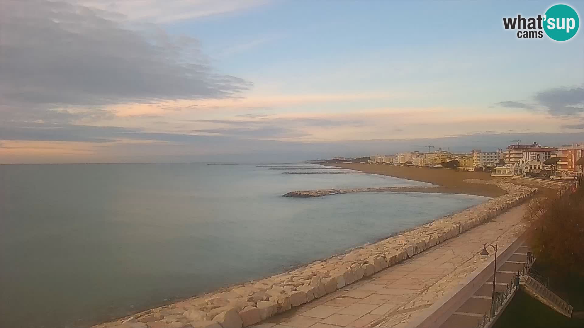 Webcam Caorle Ponente – Vista desde Marinai di Caorle