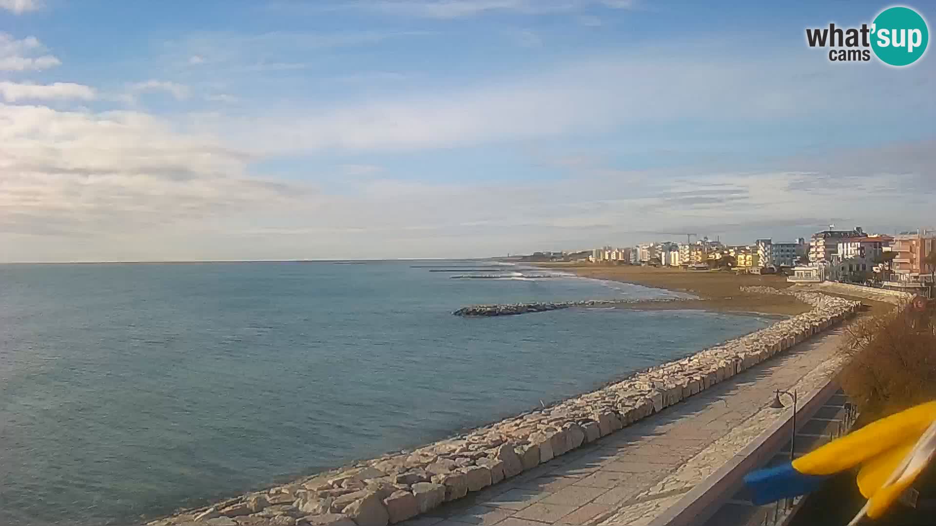Webcam Caorle Ponente – View from Marinai di Caorle