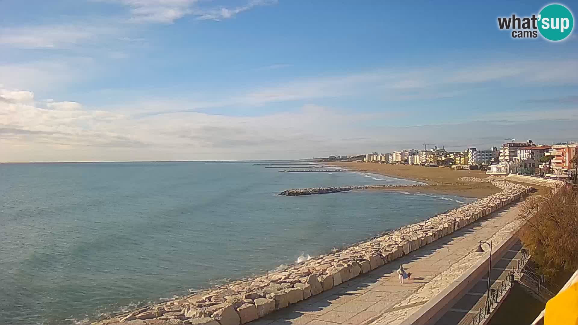 Webcam Caorle Ponente – View from Marinai di Caorle