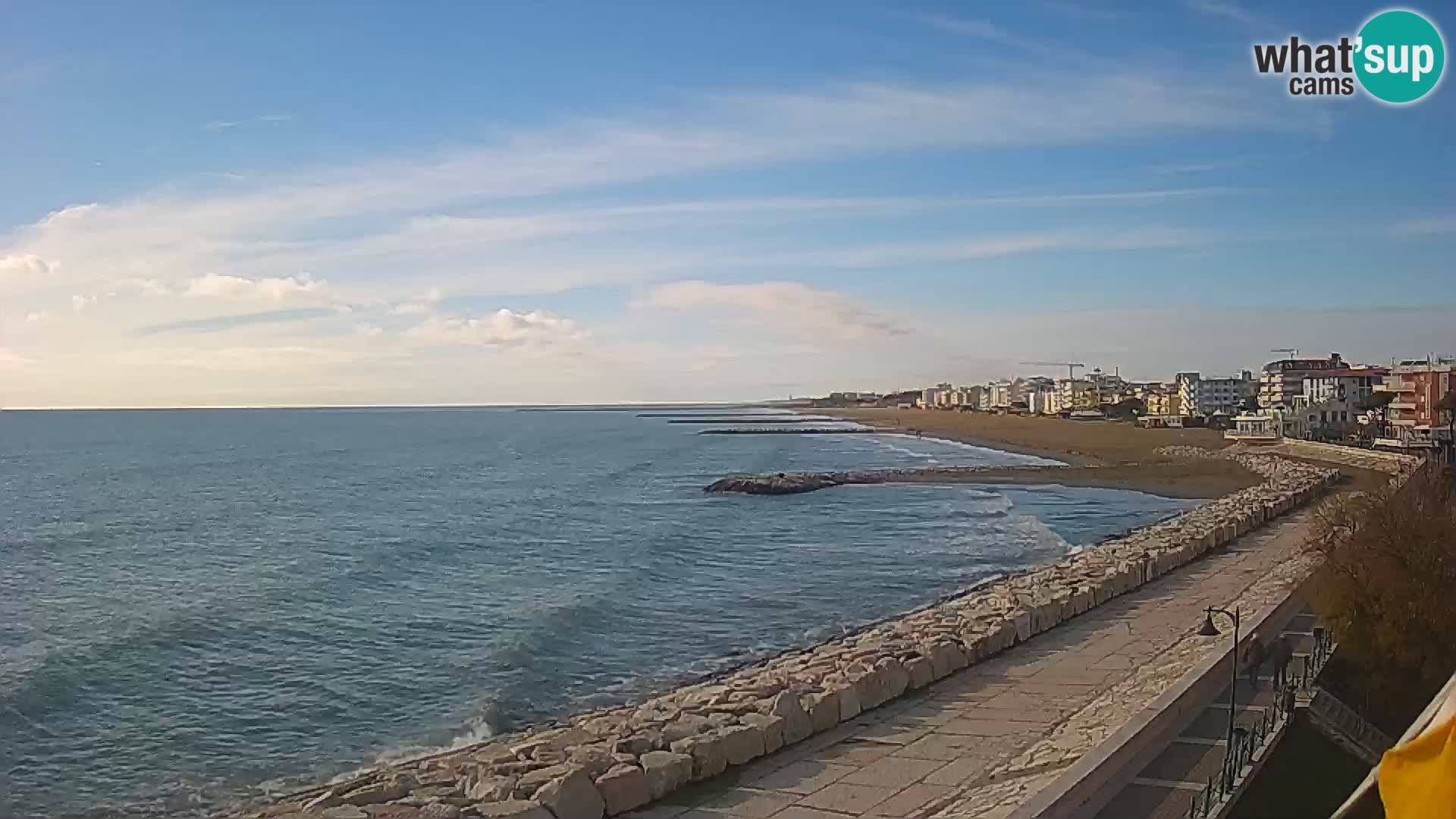 Webcam Caorle Ponente – View from Marinai di Caorle