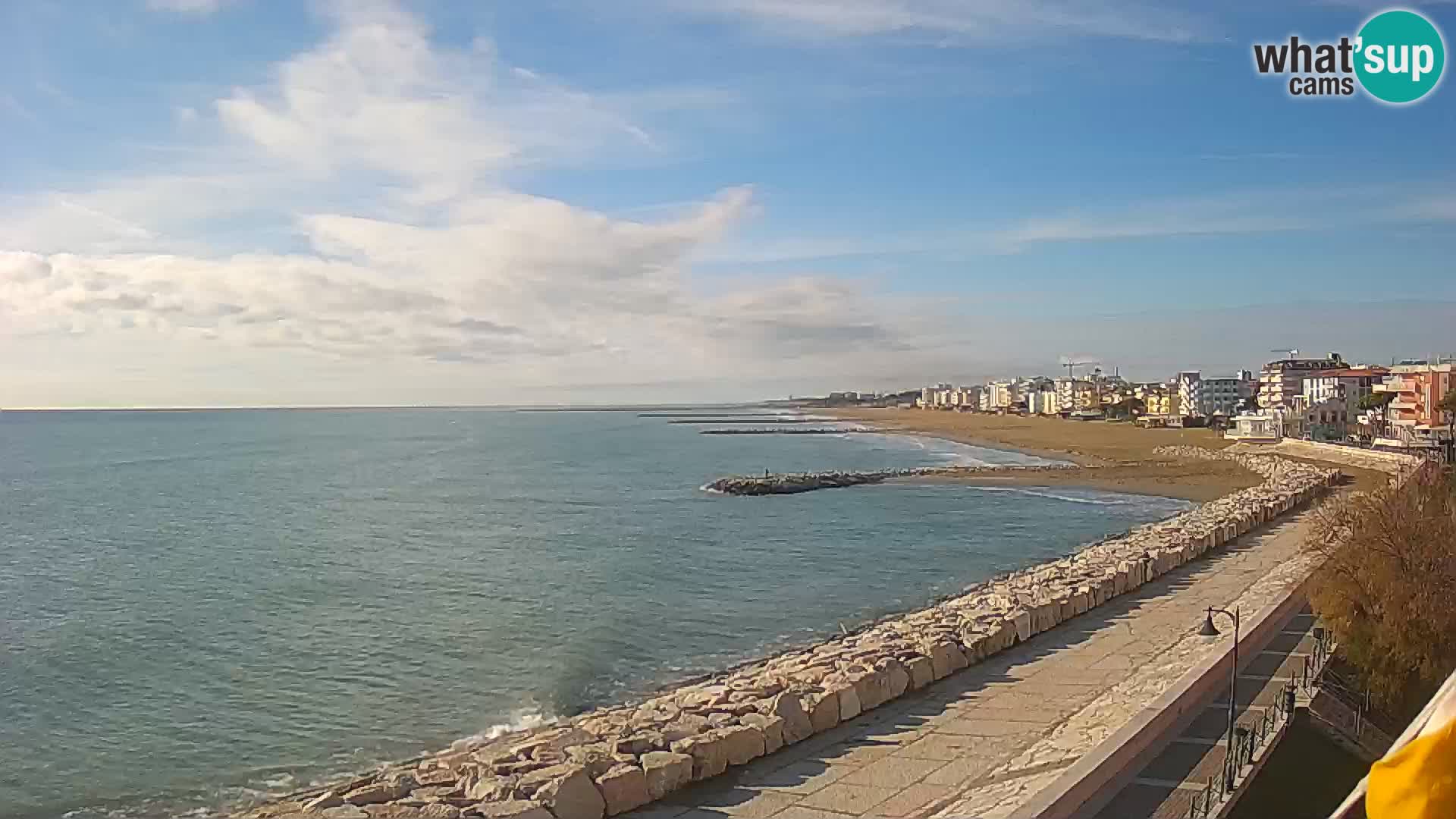 Webcam Caorle Ponente – View from Marinai di Caorle